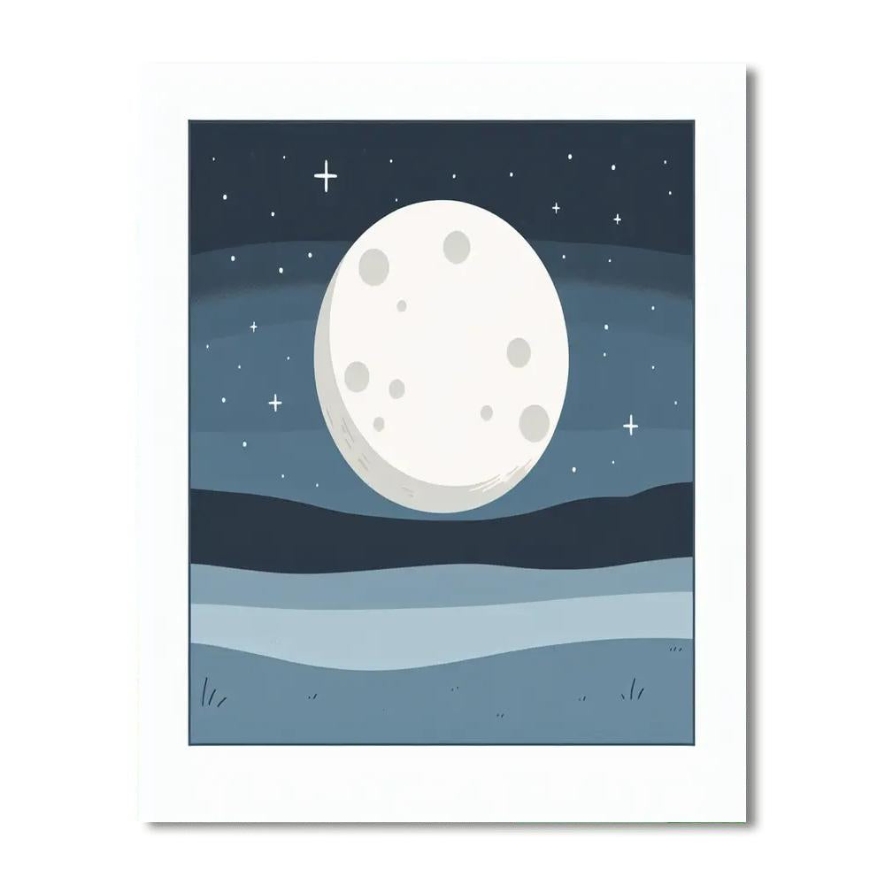 Majestic Moonscape Paint By Numbers Kits