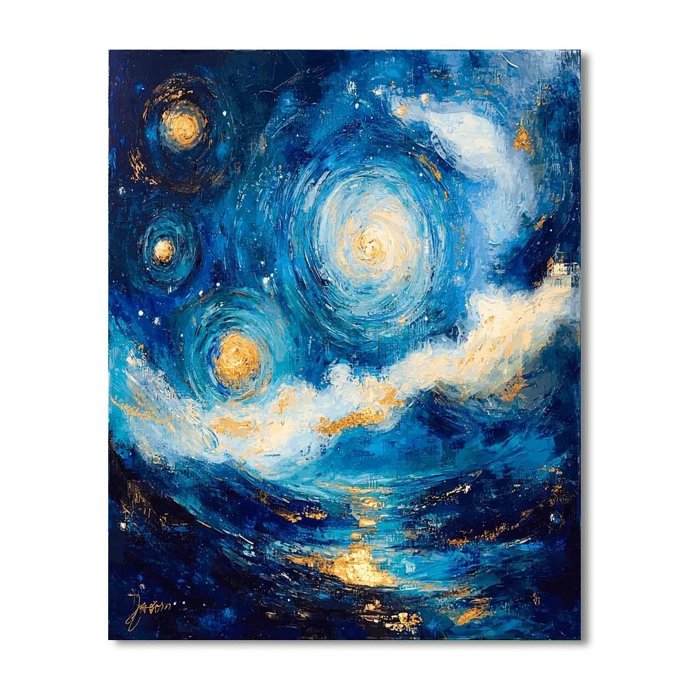 Jean-Michel Basquiat Inspired Transcendental Whispers  Paint By Numbers Kits
