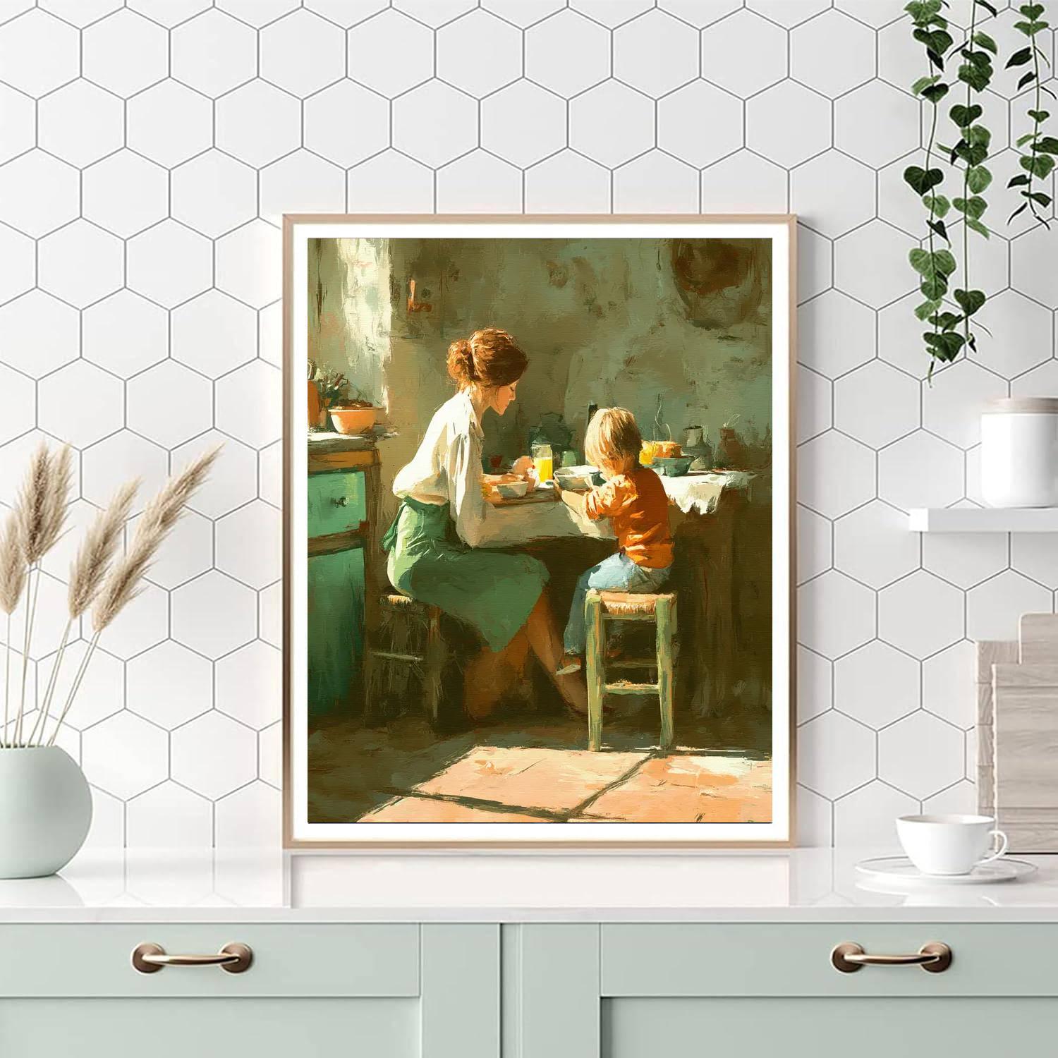 The Heartbeat Of Home Painting Number Kit