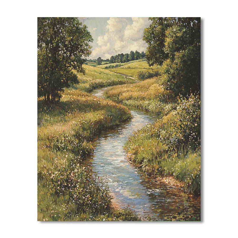 John Constable Inspired The Serenity Of Water  Paint By Numbers