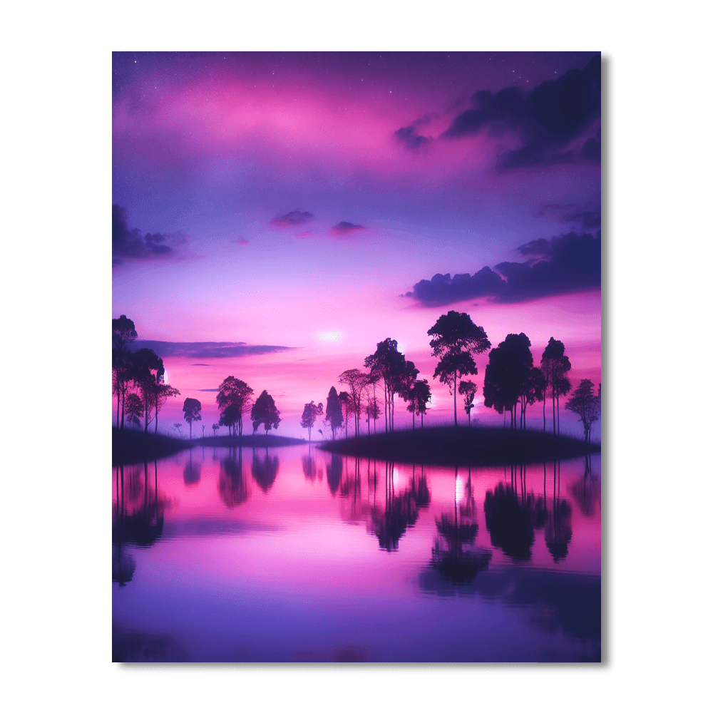 Ethereal Glow Painting By Numbers Kit