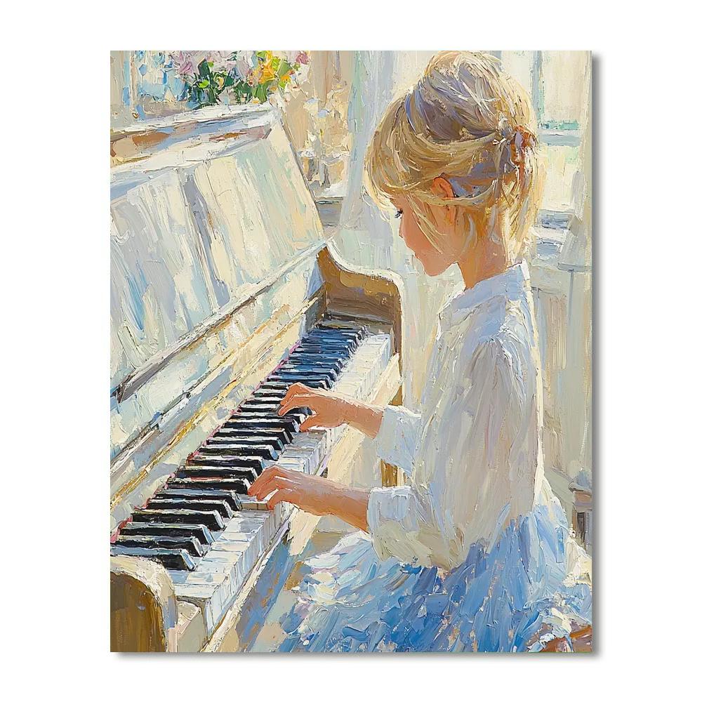 Mom's Gentle Melody Paint By Number