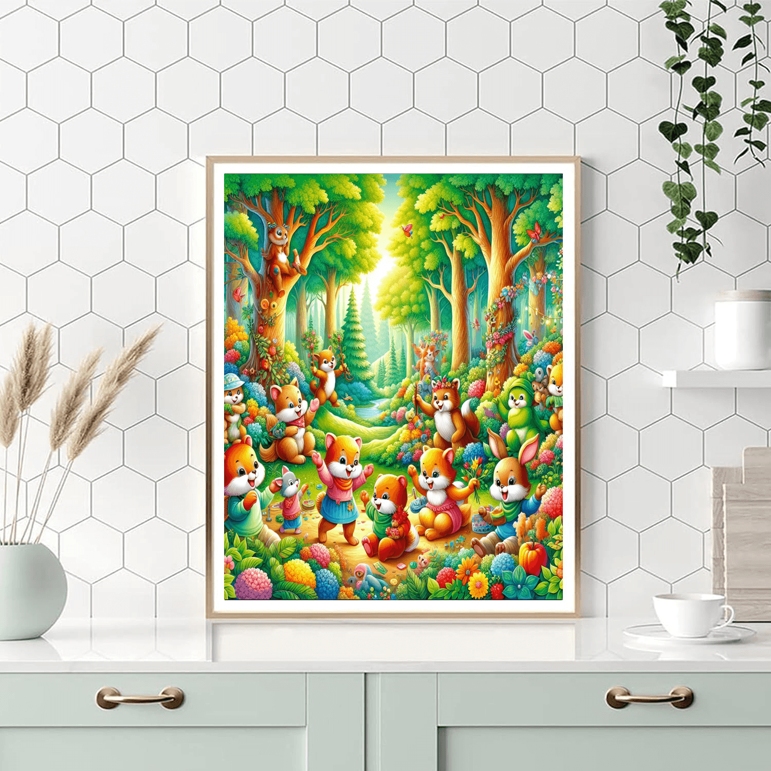 Magical Woodland Adventure Paint By Number