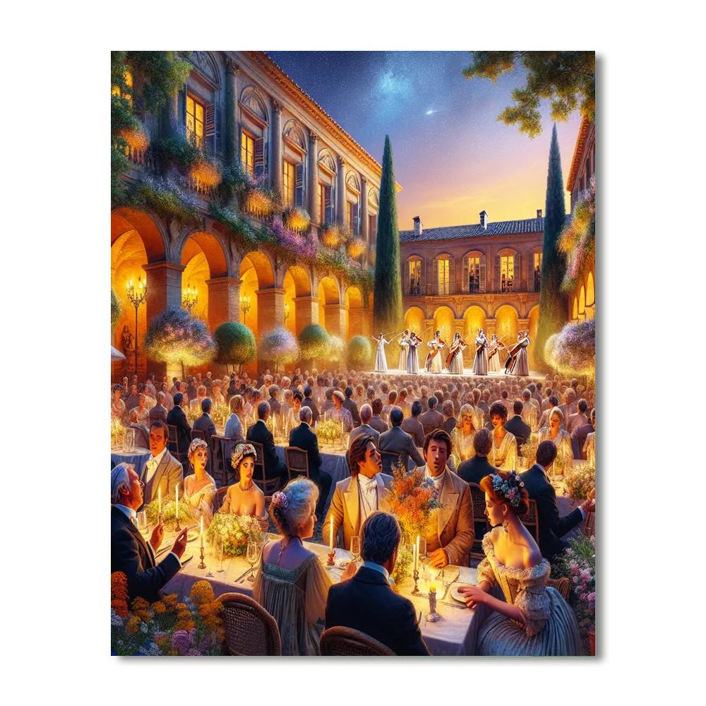 Aix-en-provence Festival - Aix-en-provence Number Painting