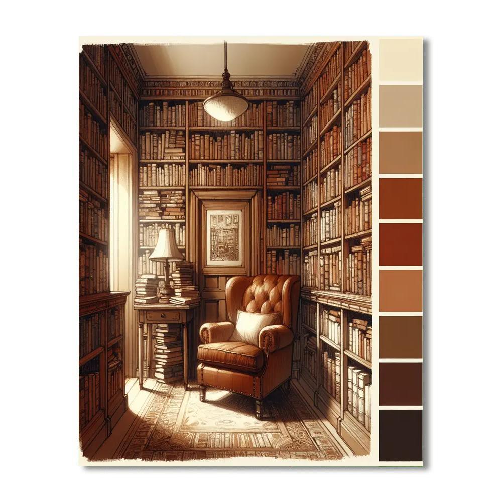 Literary Journey DIY Paint By Numbers