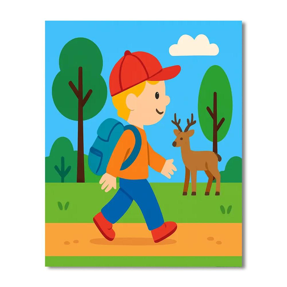 Nature Explorer's Path Numbered Painting Kits