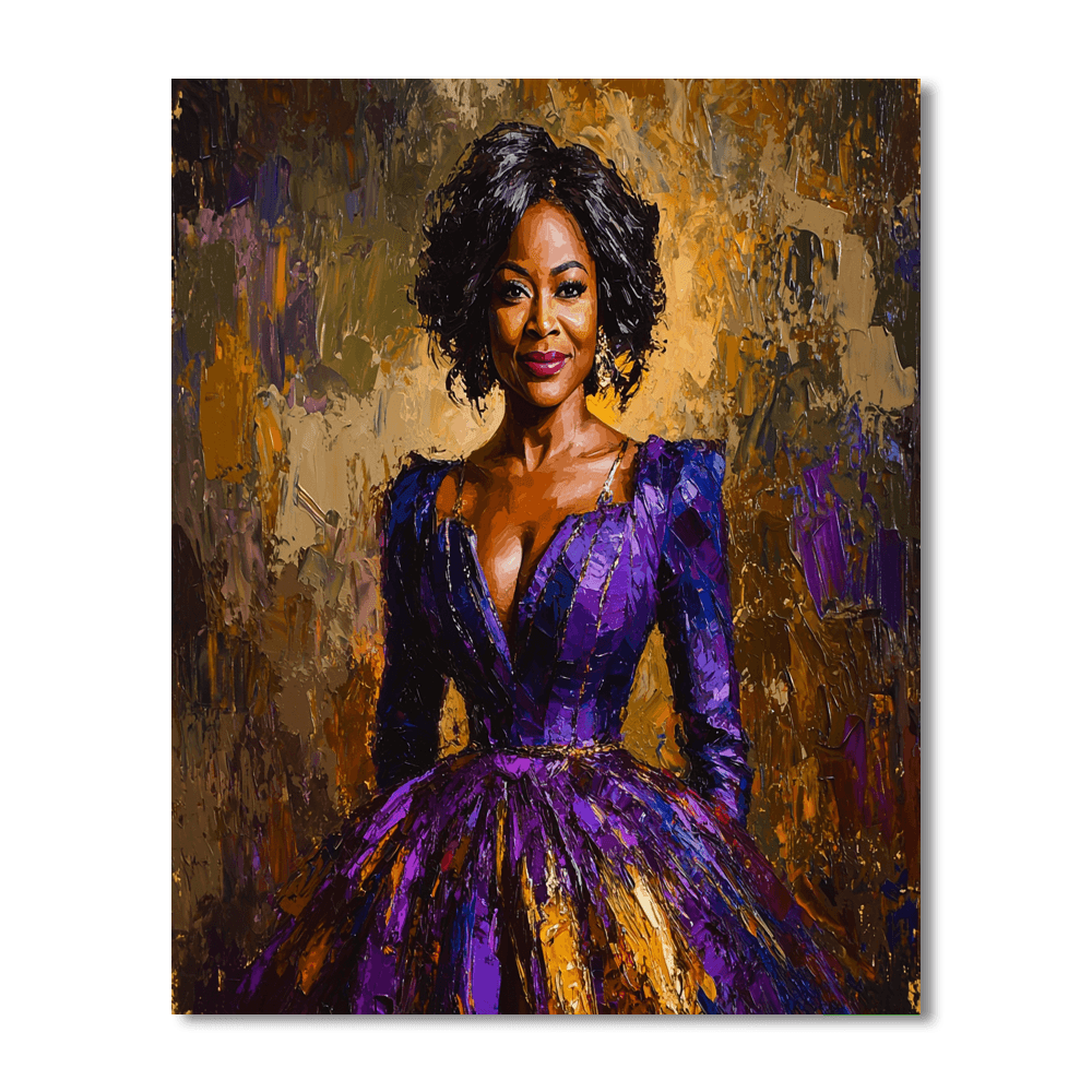 Viola Davis: The Powerhouse Of Emotion Paint By Numbers Kits