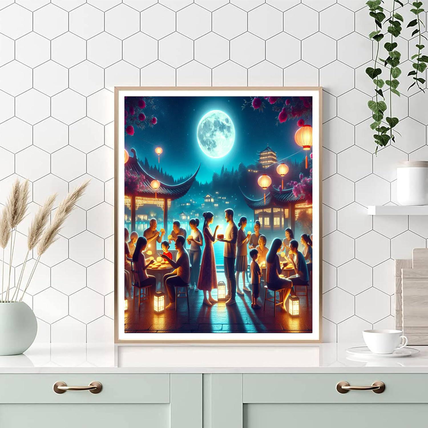 Moon Festival - China Paint By Color