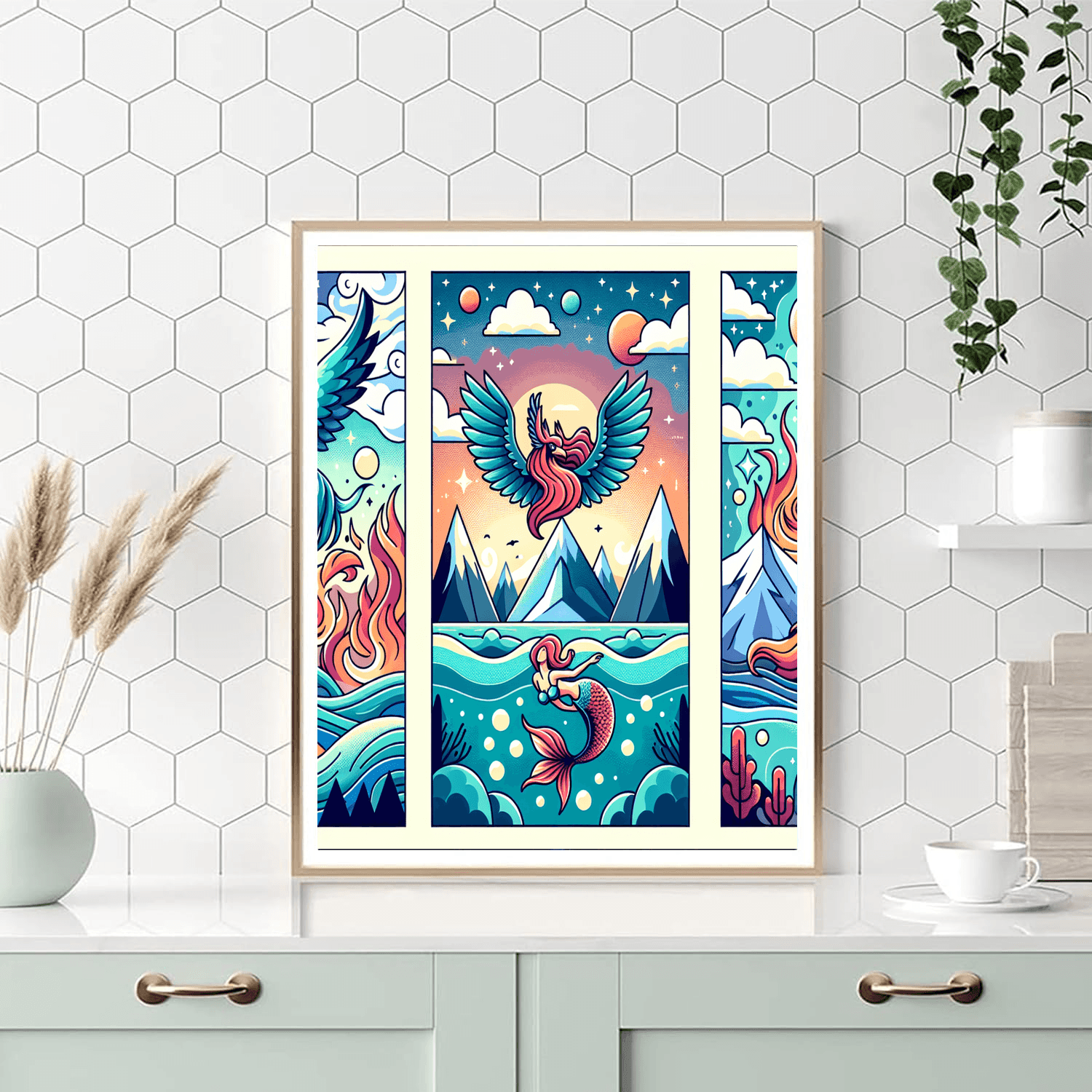 Mystical Creatures Expedition Number Painting