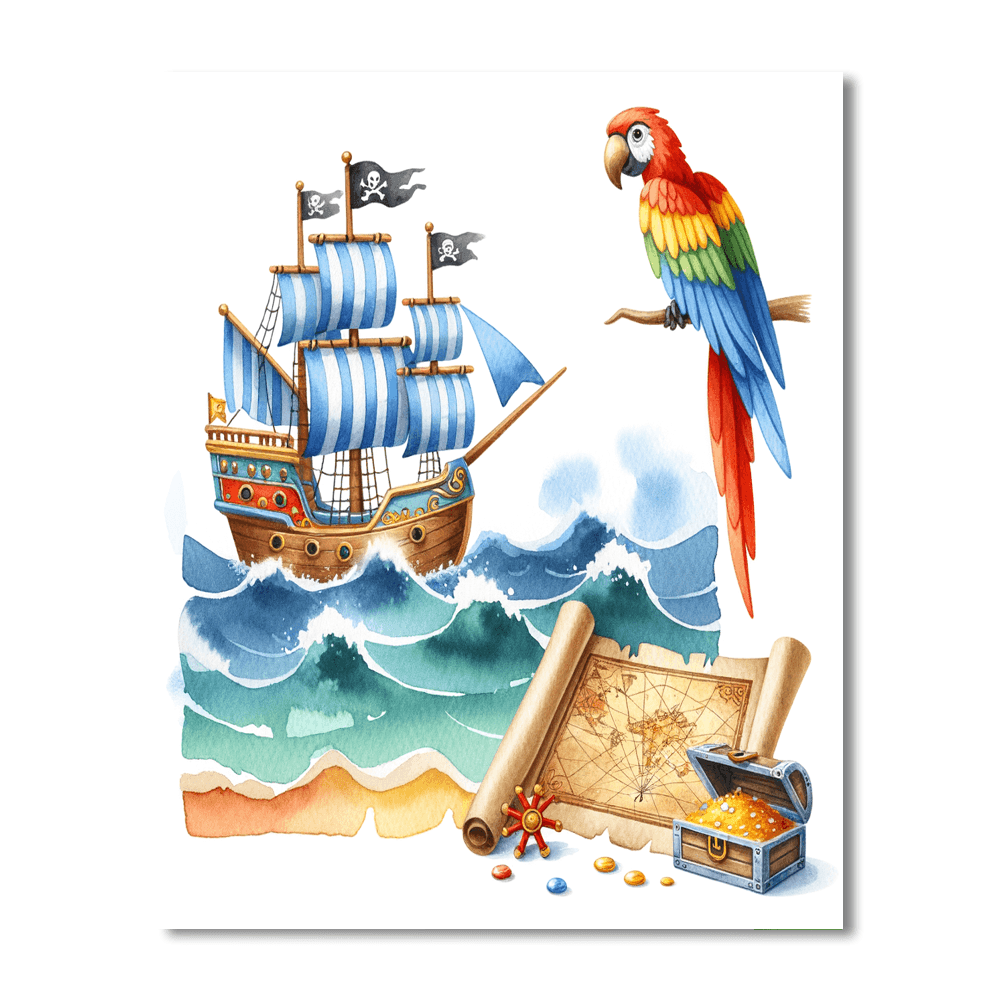 Ocean Voyage Journey Paint By Numbers Kits