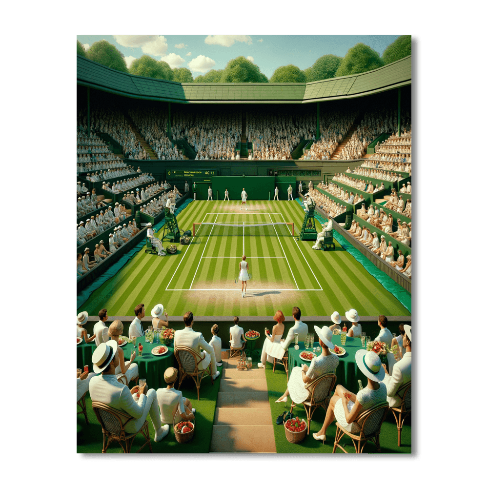 Wimbledon Tennis Championships - England DIY Paint By Numbers