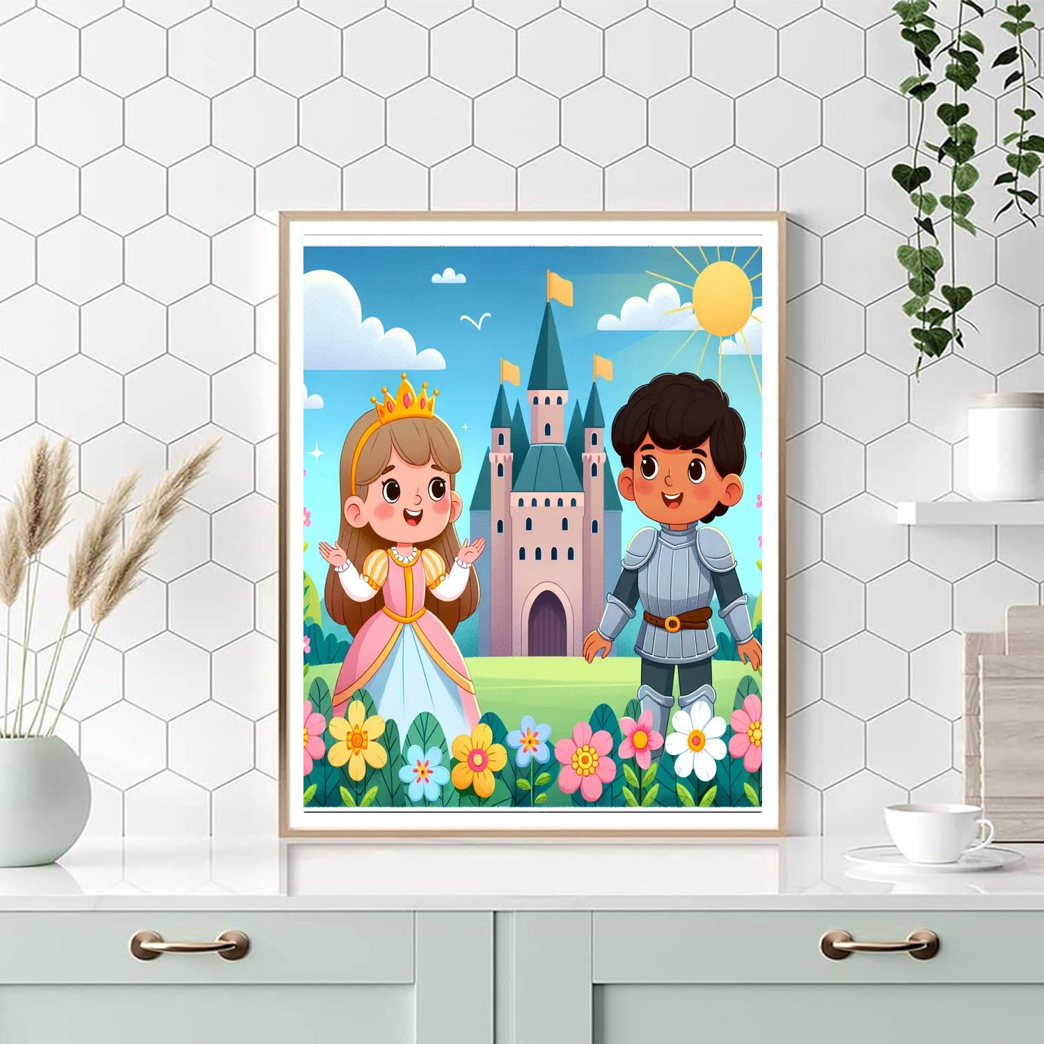 Charming Castle Escape DIY Paint By Numbers