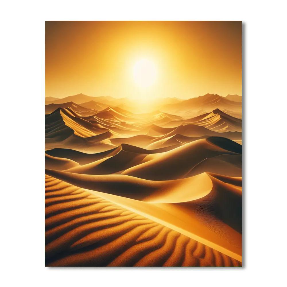 Exotic Desert Mirage Paint By Color