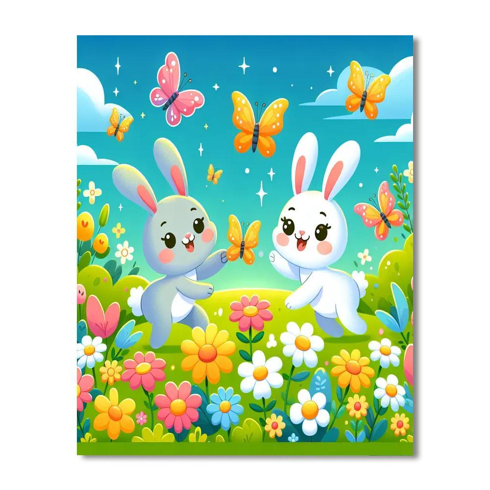 Magical Meadow Numbered Painting Kits