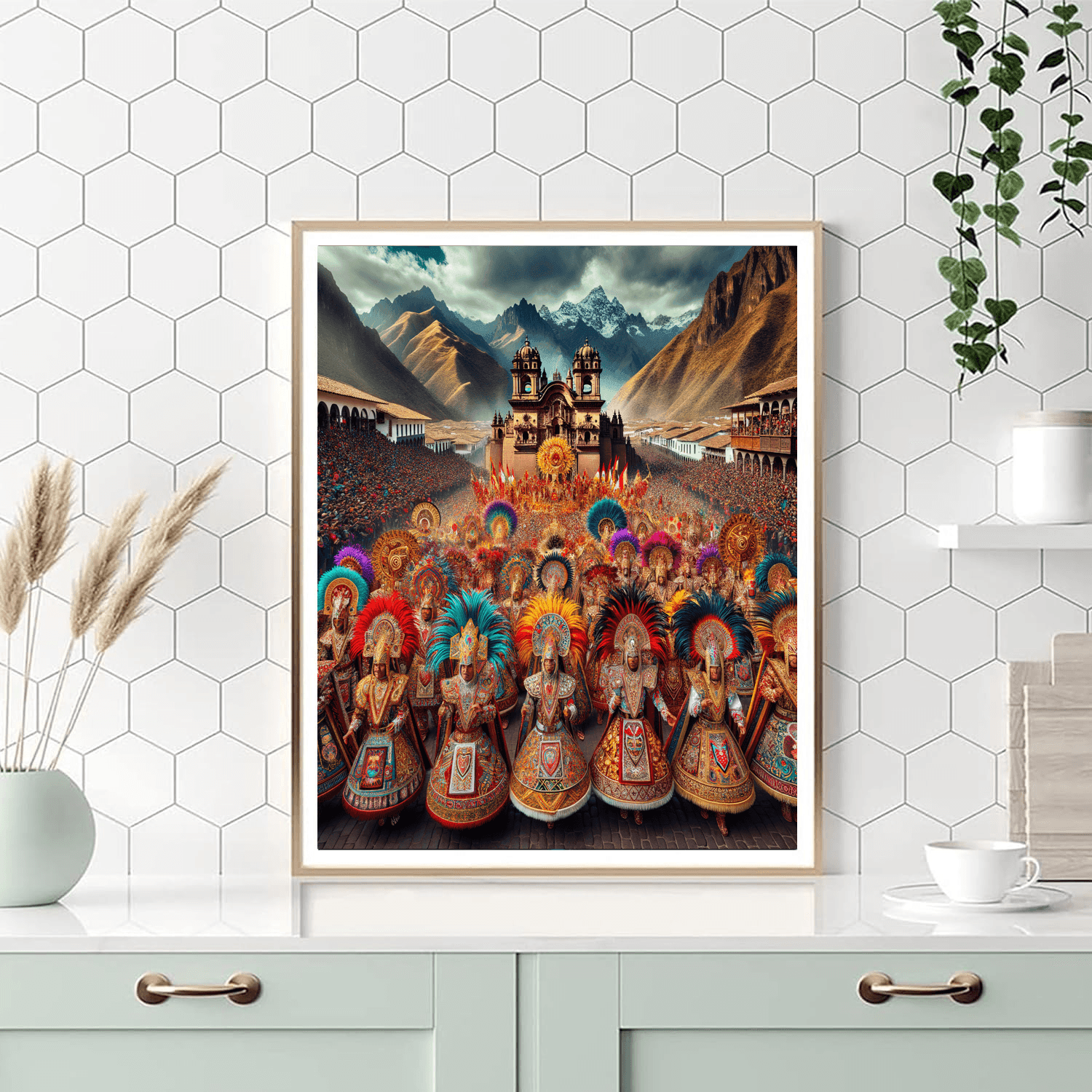 Inti Raymi Festival Number Painting