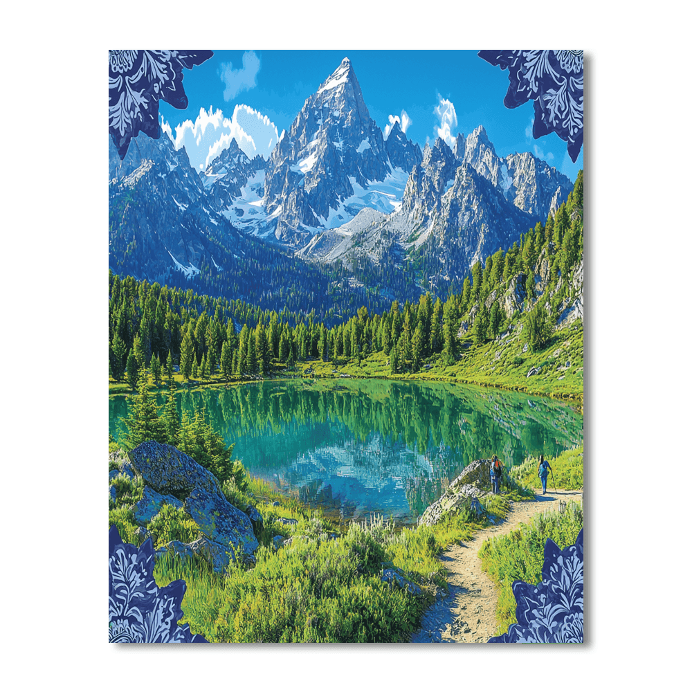 Grand Teton National Park Paint By Numbers