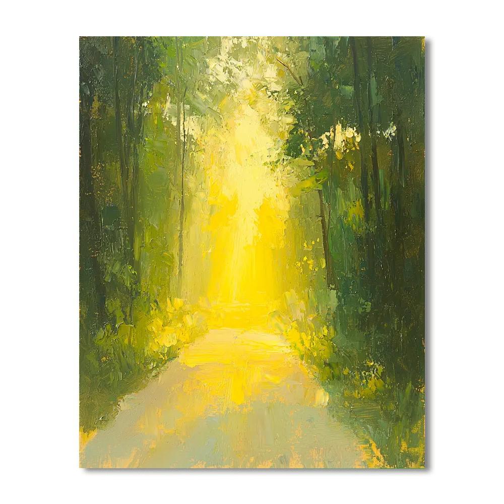 Cherished Morning Strolls Paint By Numbers
