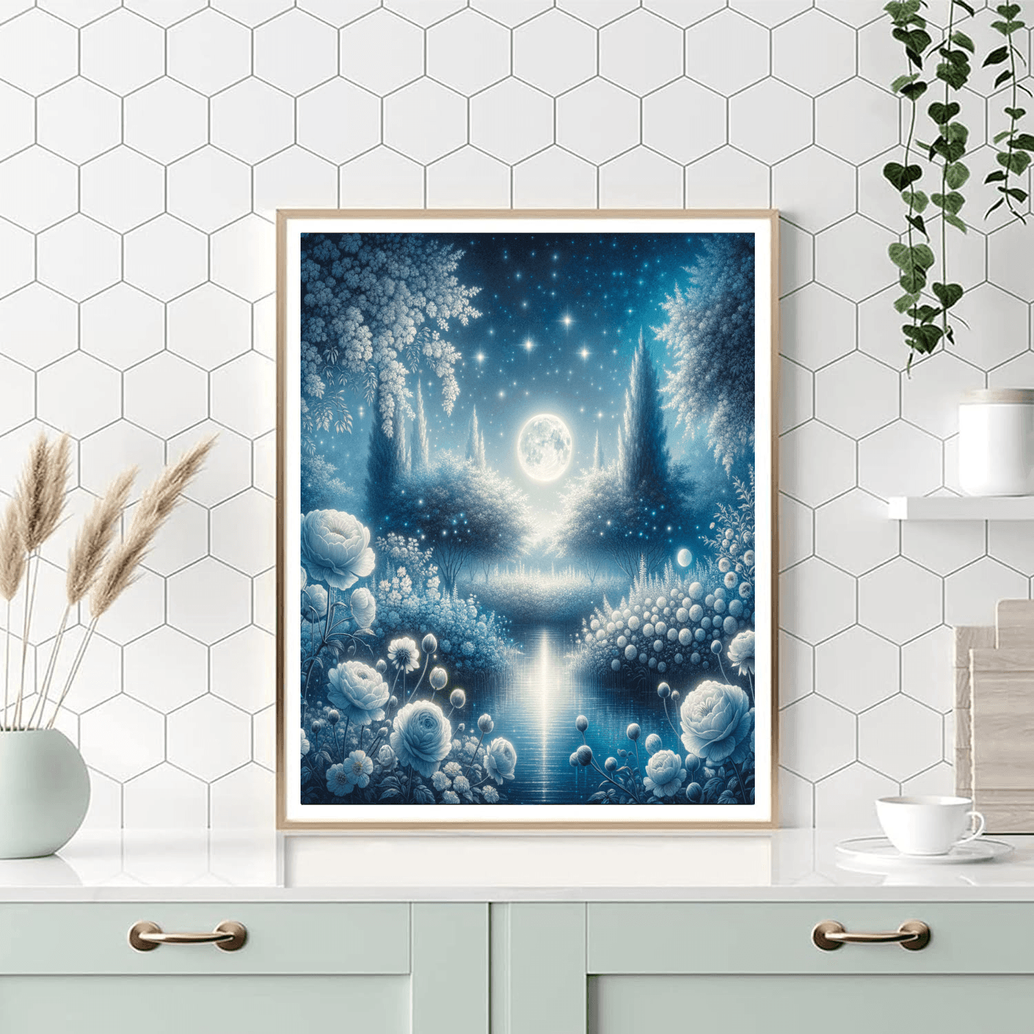 Midnight Garden Enchantment Paint By Color