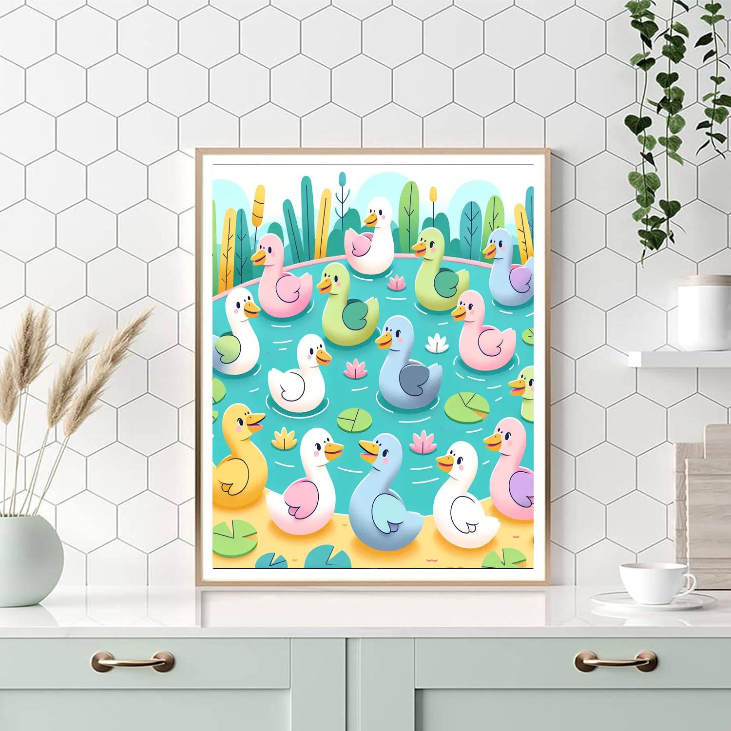 Giggle Goose Gala Paint By Numbers