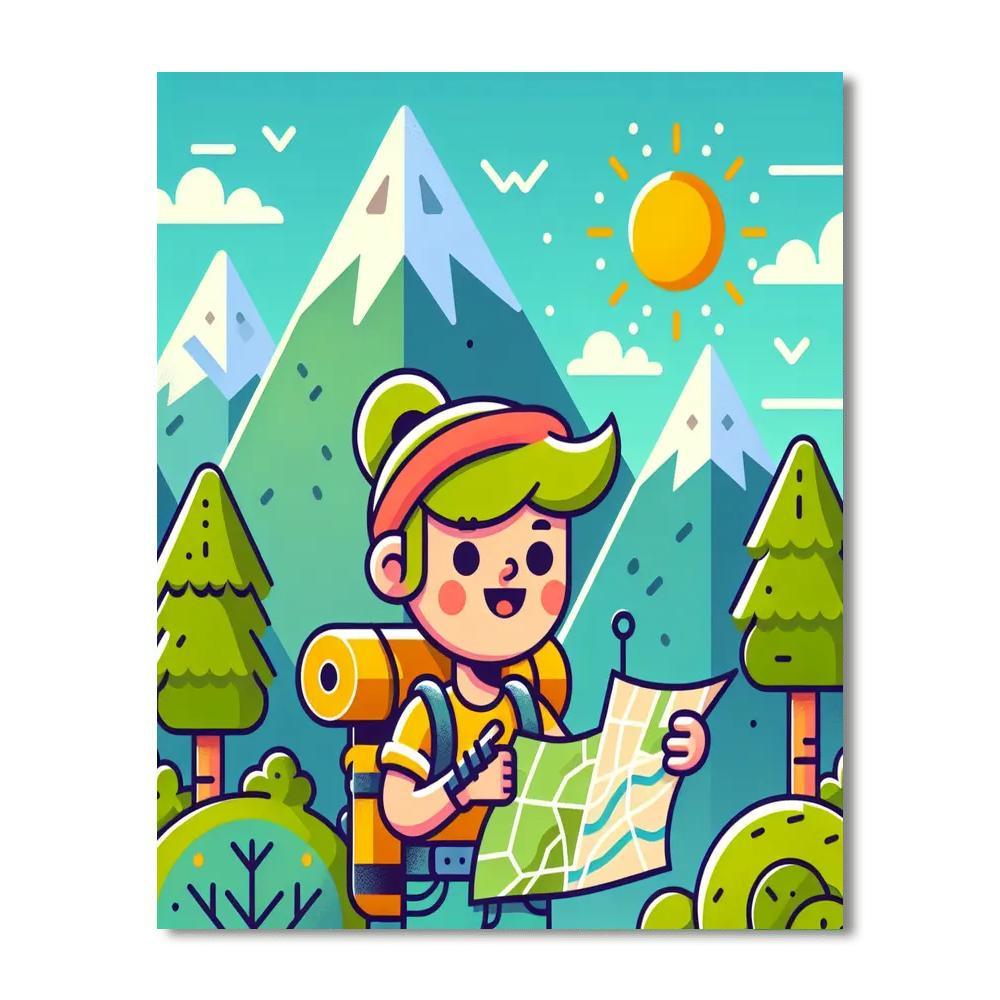 Brave Adventurer Paint By Numbers Kits