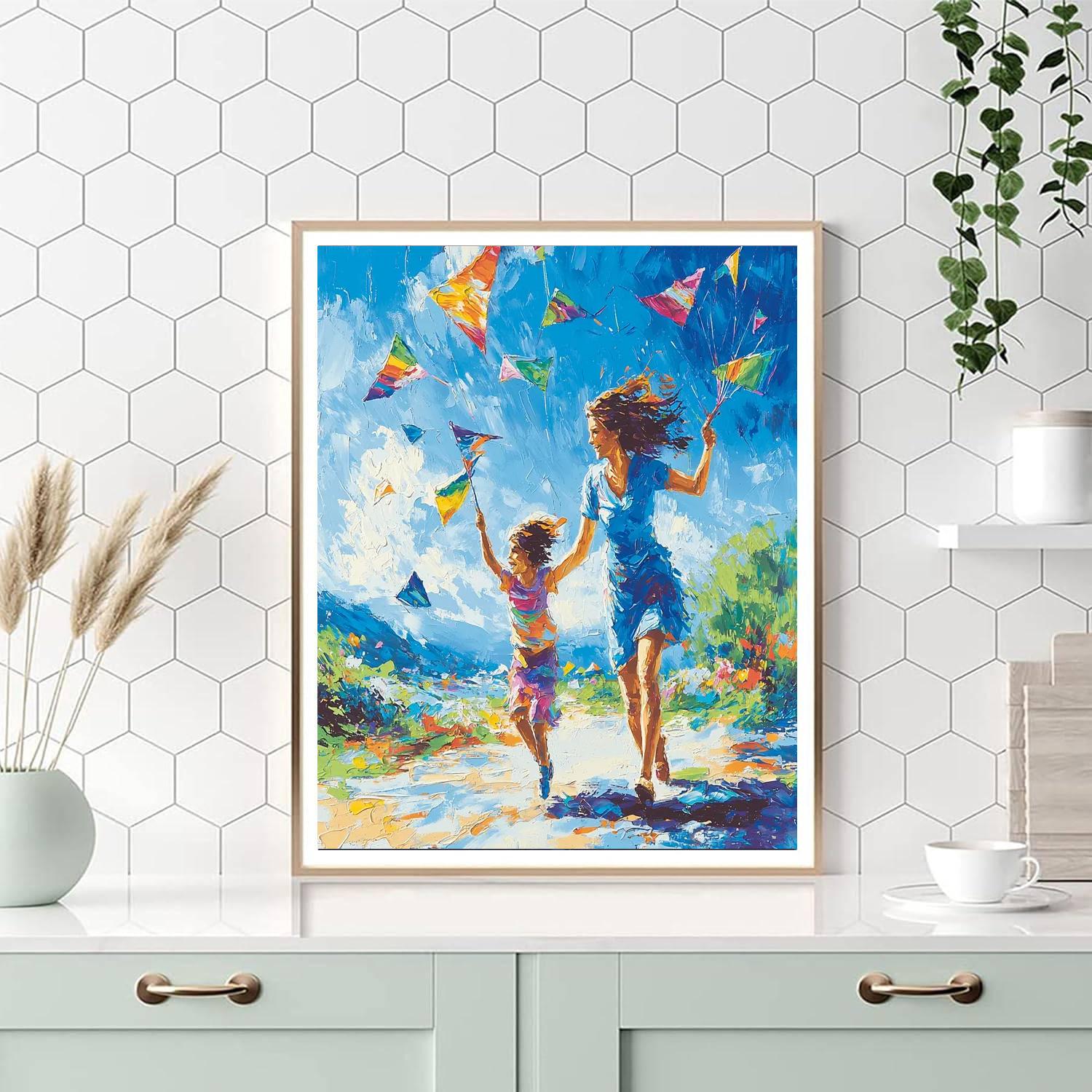 Kite Flying Adventures Paint By Numbers Kits