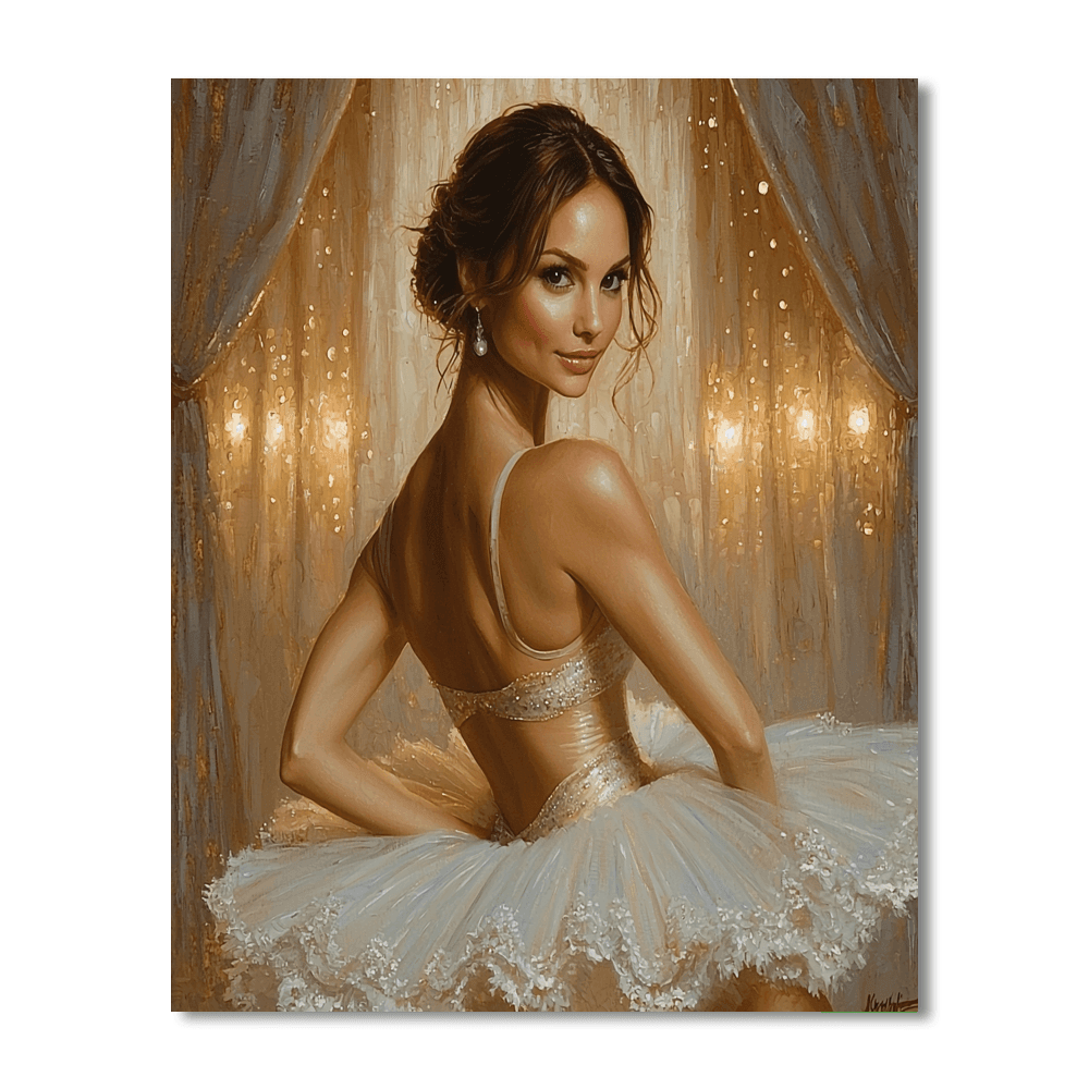 Natalie Portman: A Dance Of Grace And Strength Paint By Number