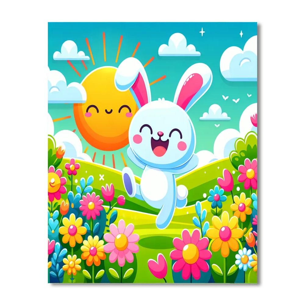 Hopping Bunny Fun Numbered Painting Kits