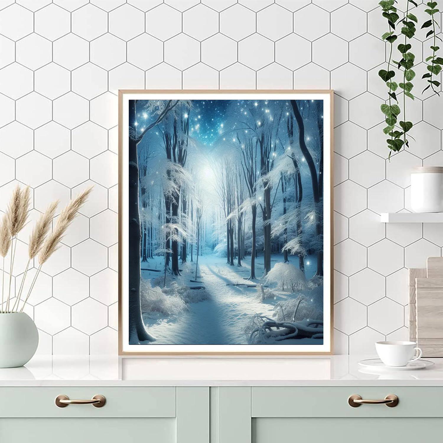 Winter Woodland Magic Paint By Numbers Kits