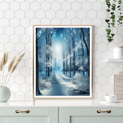 Winter Woodland Magic Paint By Numbers Kits