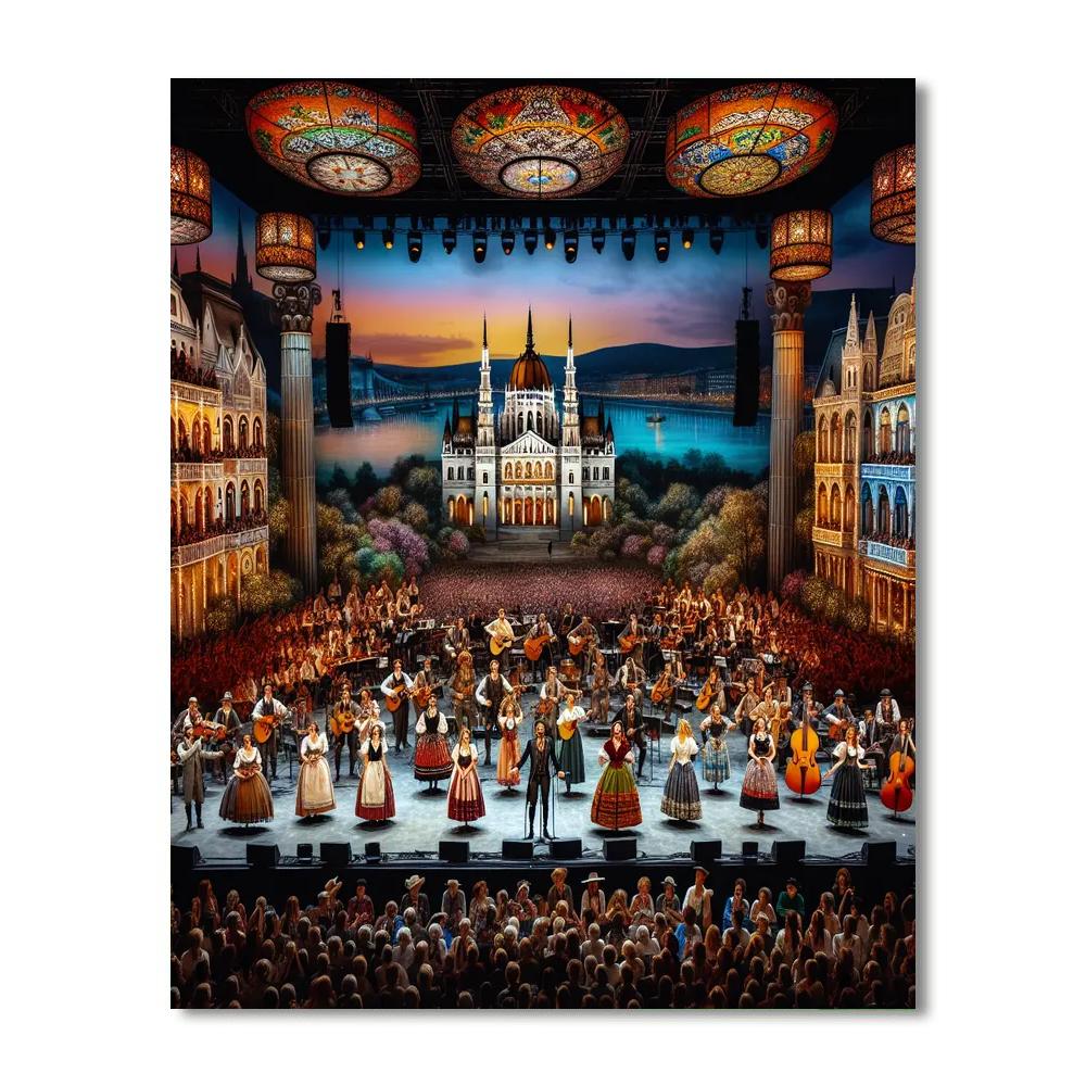 Budapest Spring Festival - Budapest Paint By Numbers