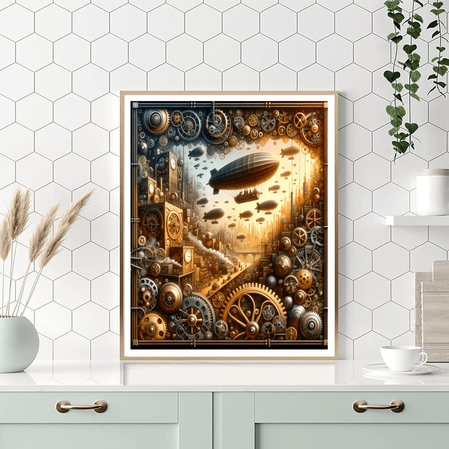 Steampunk Voyage Paint By Color
