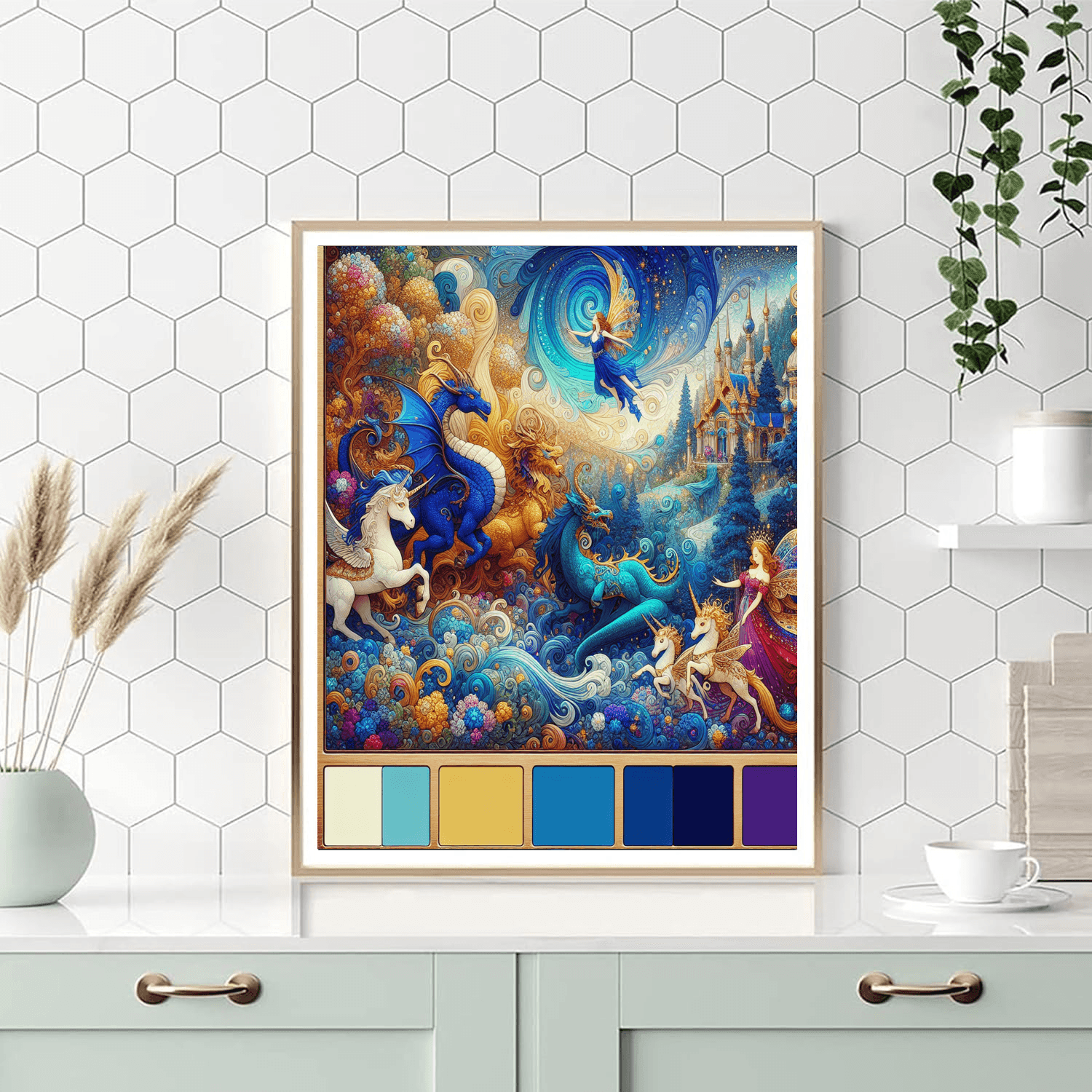 Royal Whimsy Paint By Numbers