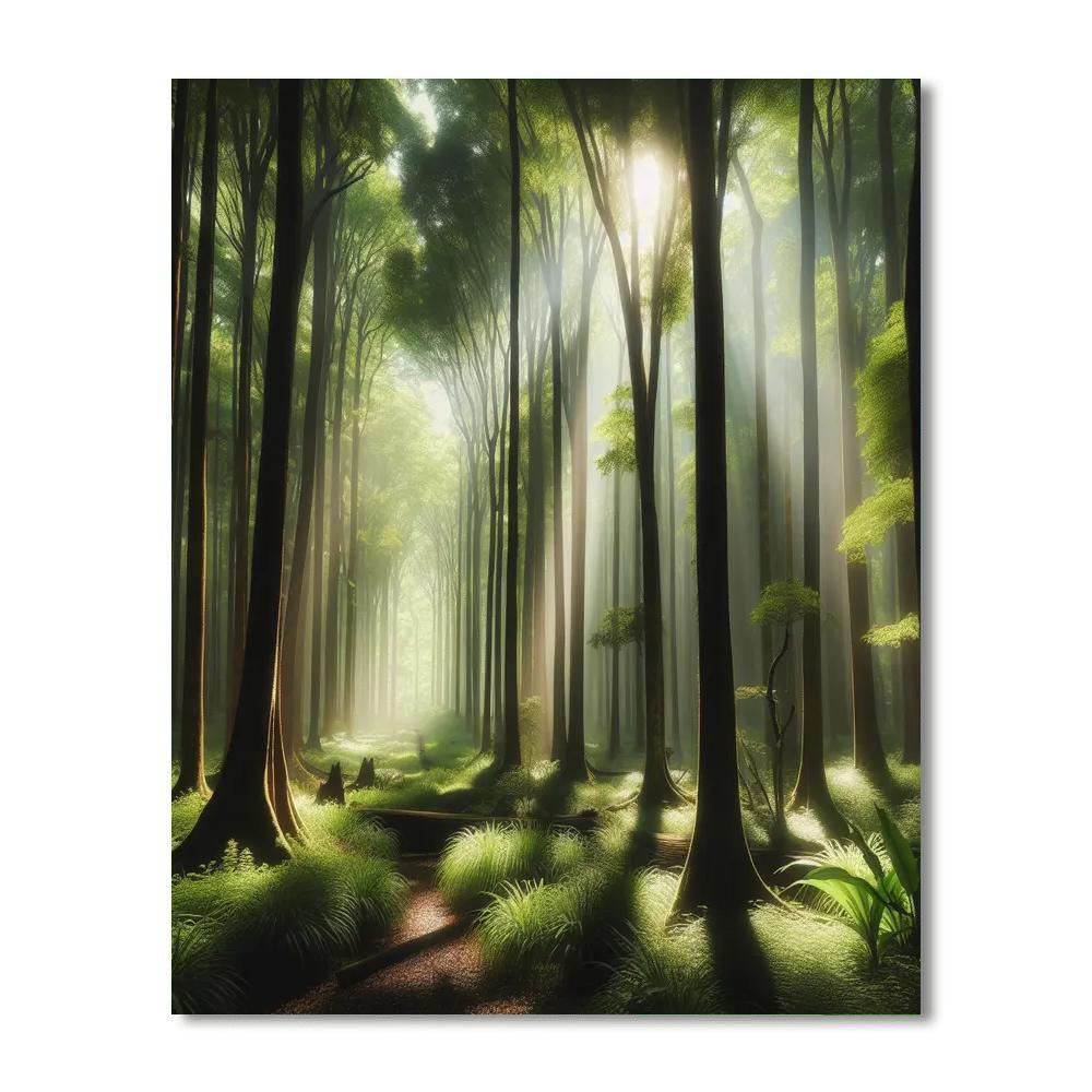 Forest Whisper Serenity Painting By Numbers Kit