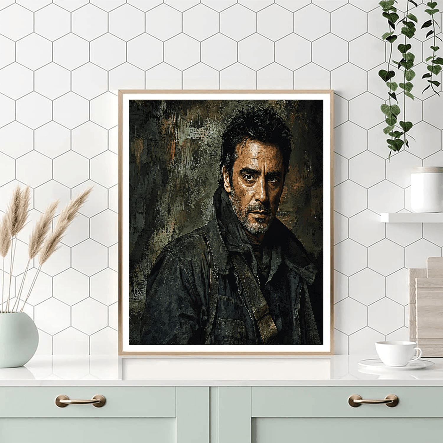 Javier Bardem: The Intensity Of The Spanish Star Paint By Numbers Kits