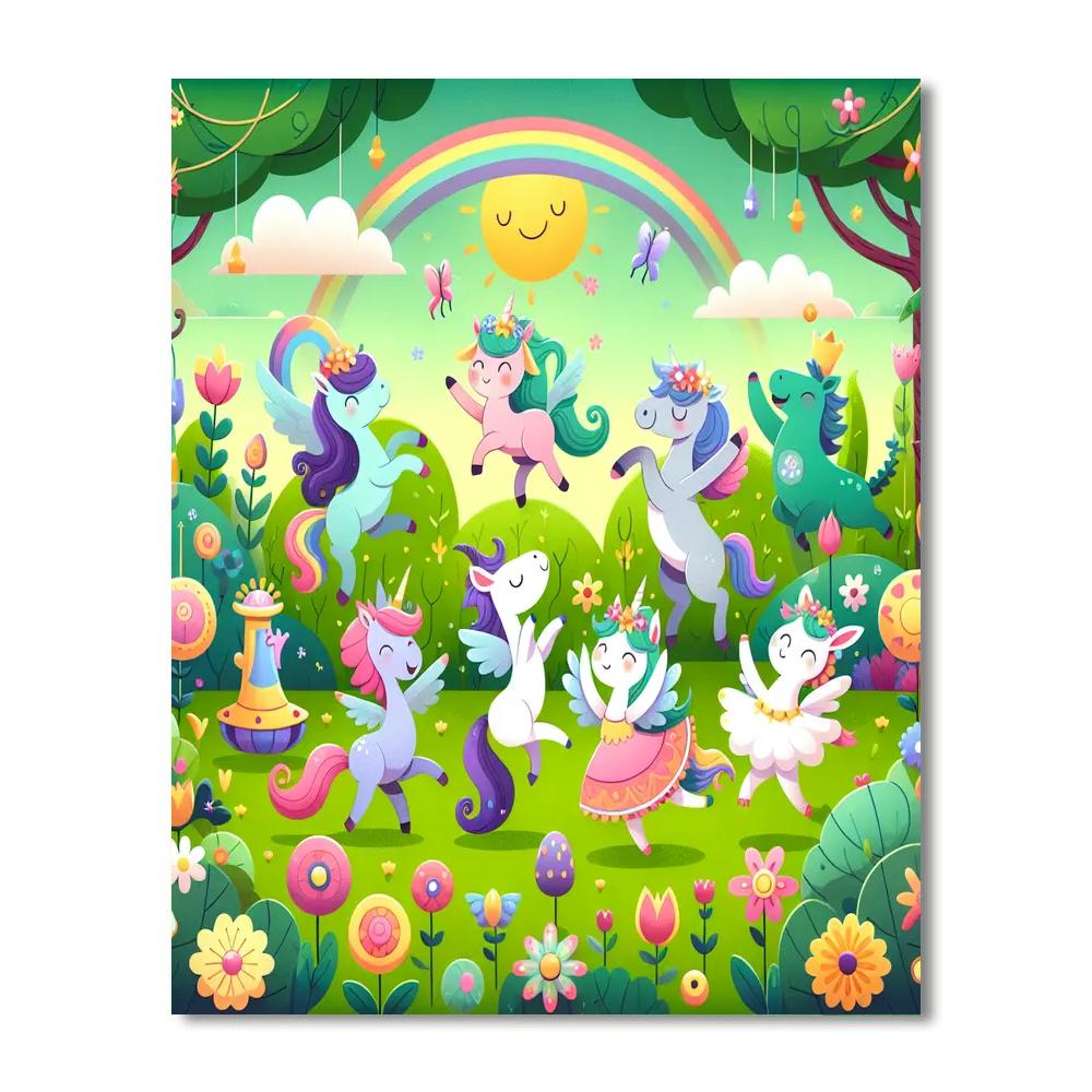 Spring Garden Gala Numbered Painting Kits