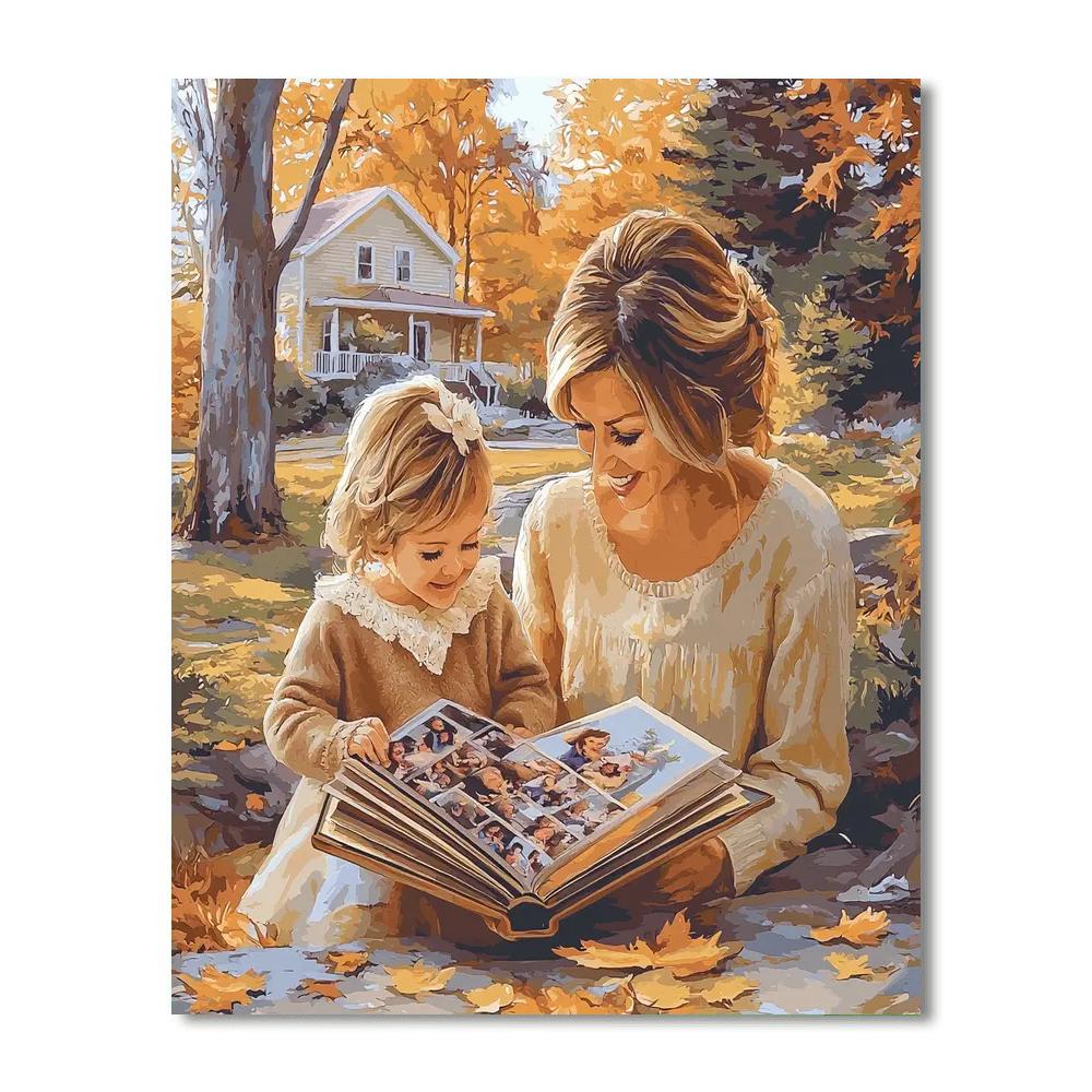 Cherishing Every Moment Number Painting