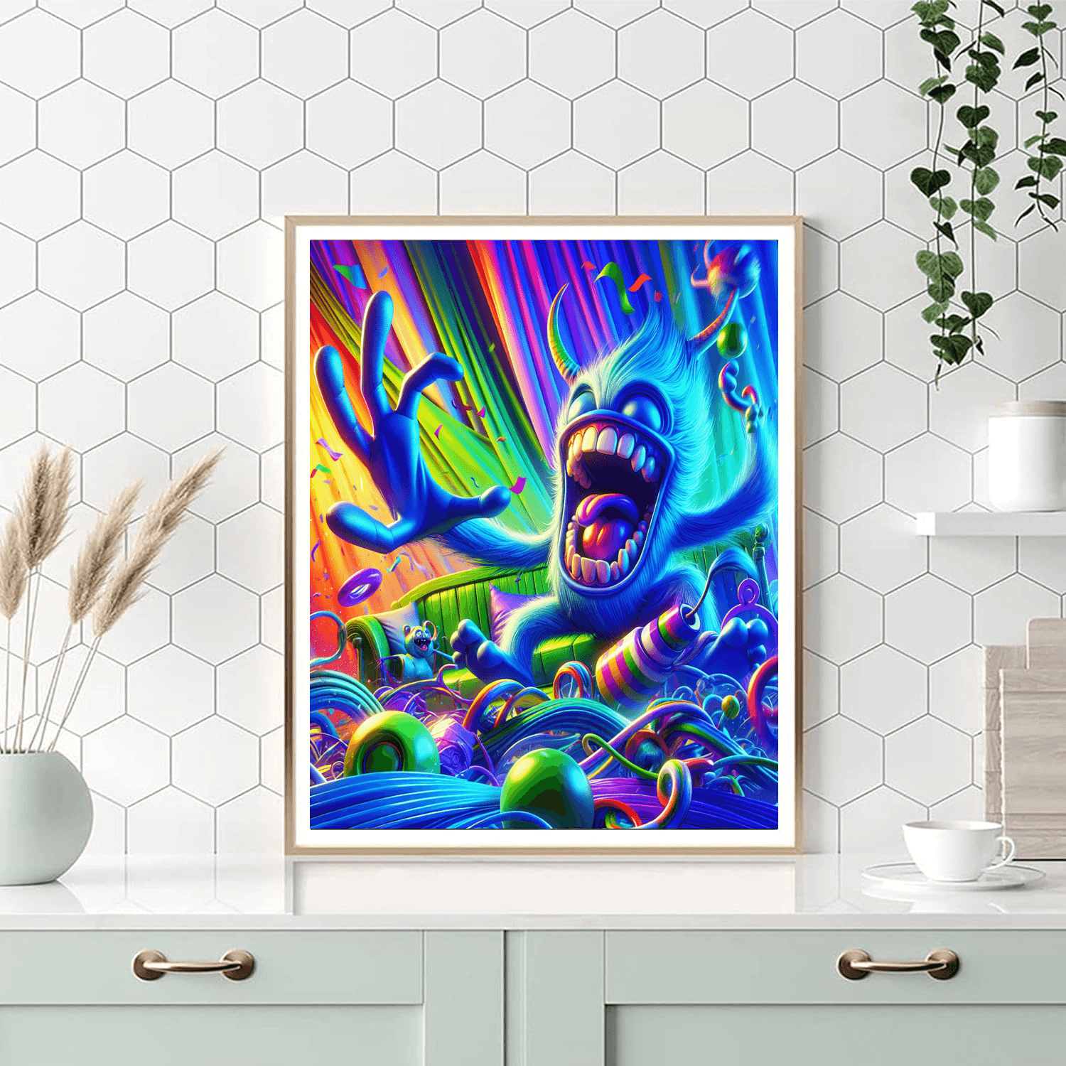 Stitch's Antics Paint By Numbers Art