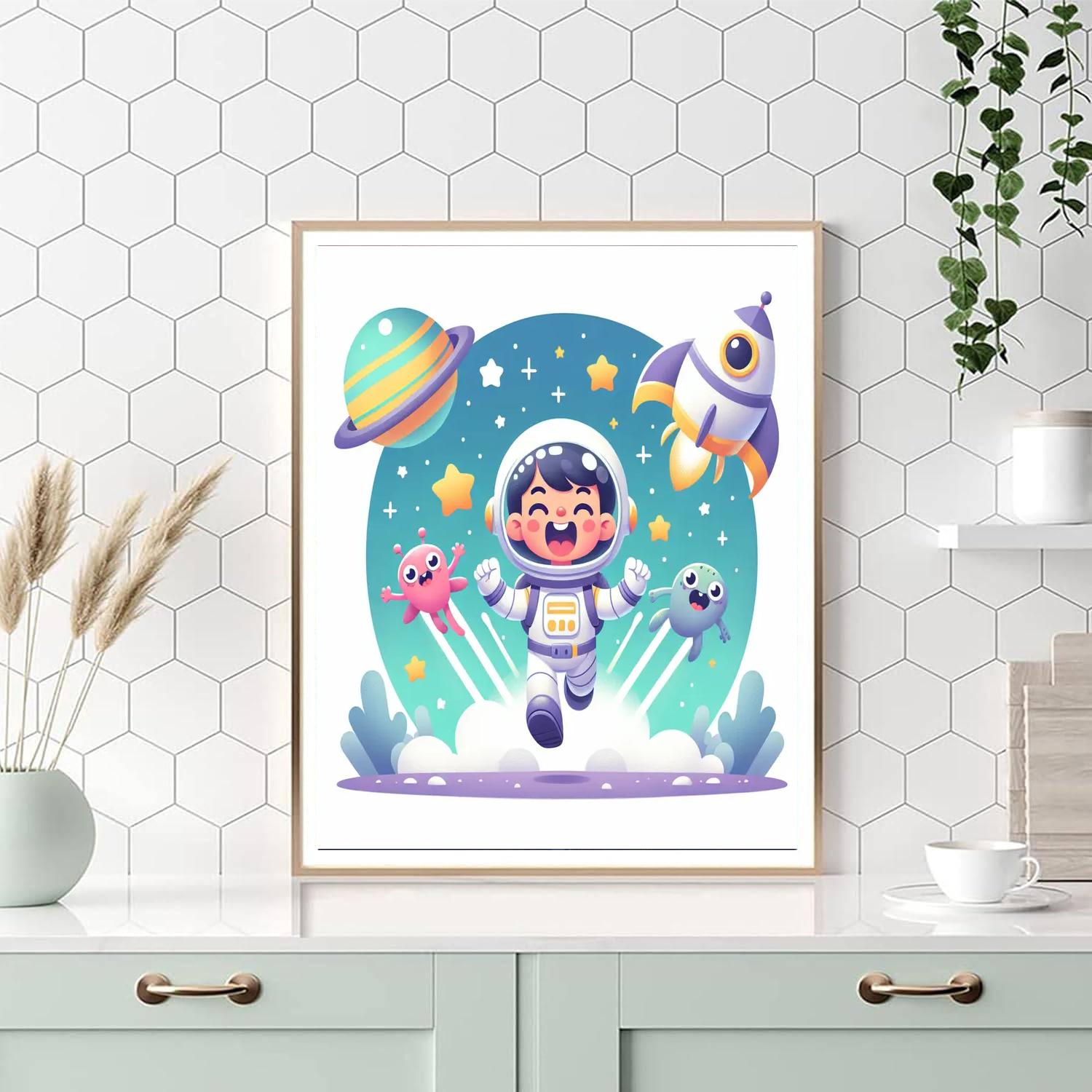 Stellar Showdown Paint By Numbers Kits