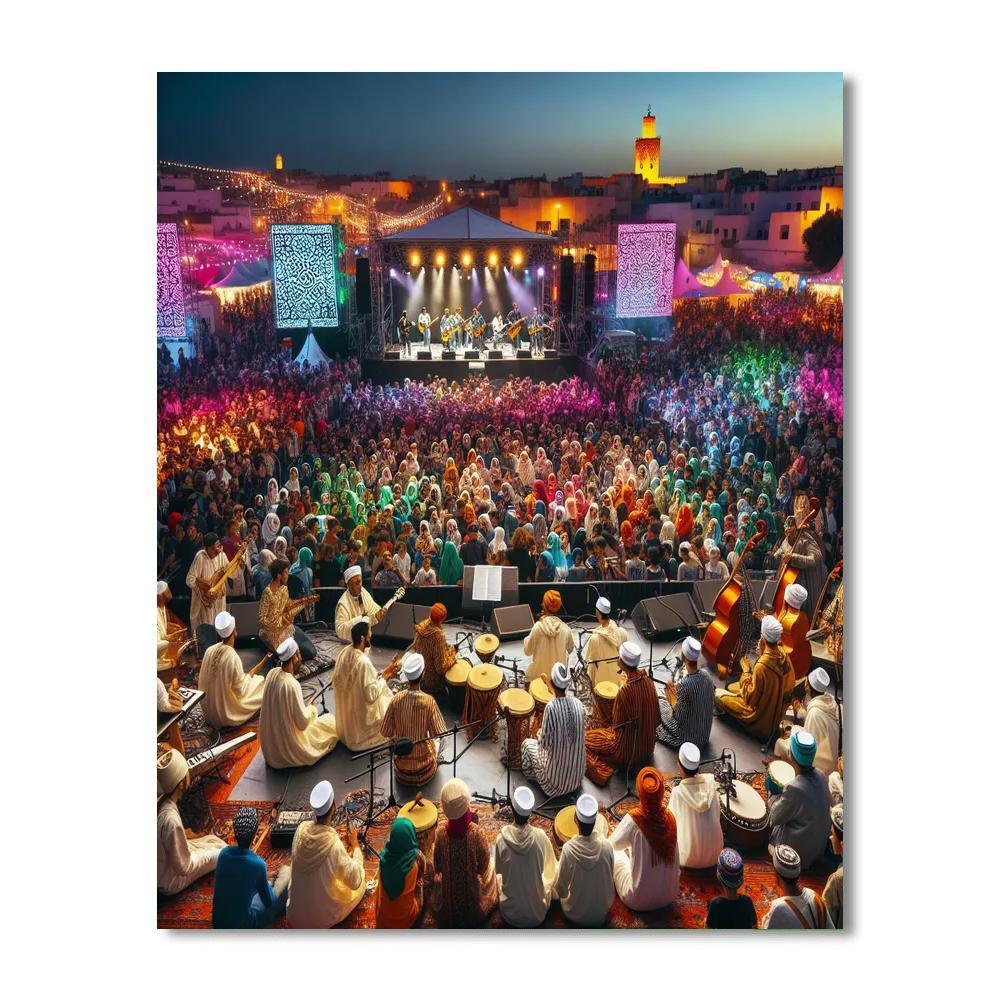 Mawazine Festival - Morocco Paint By Numbers