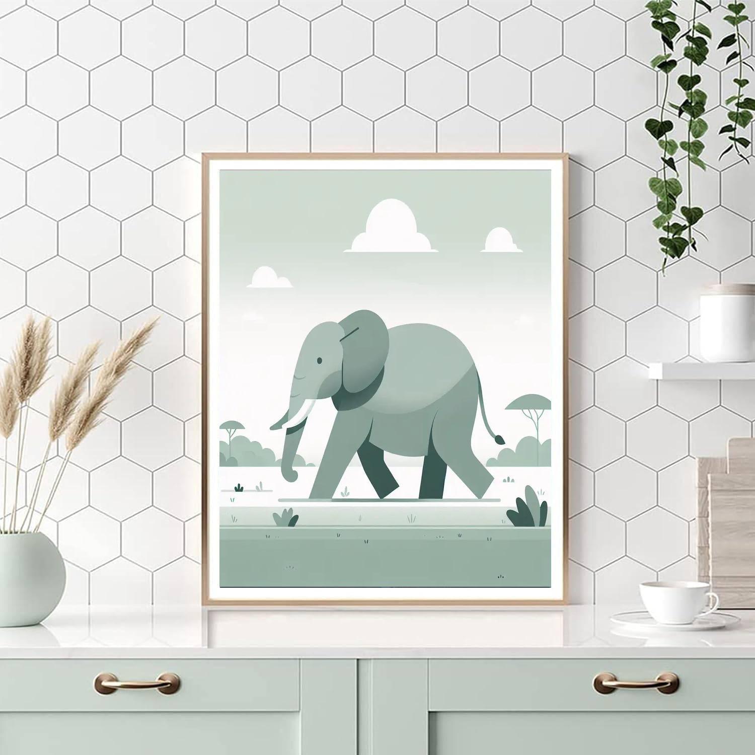 Elephantine Excursion Paint By Color