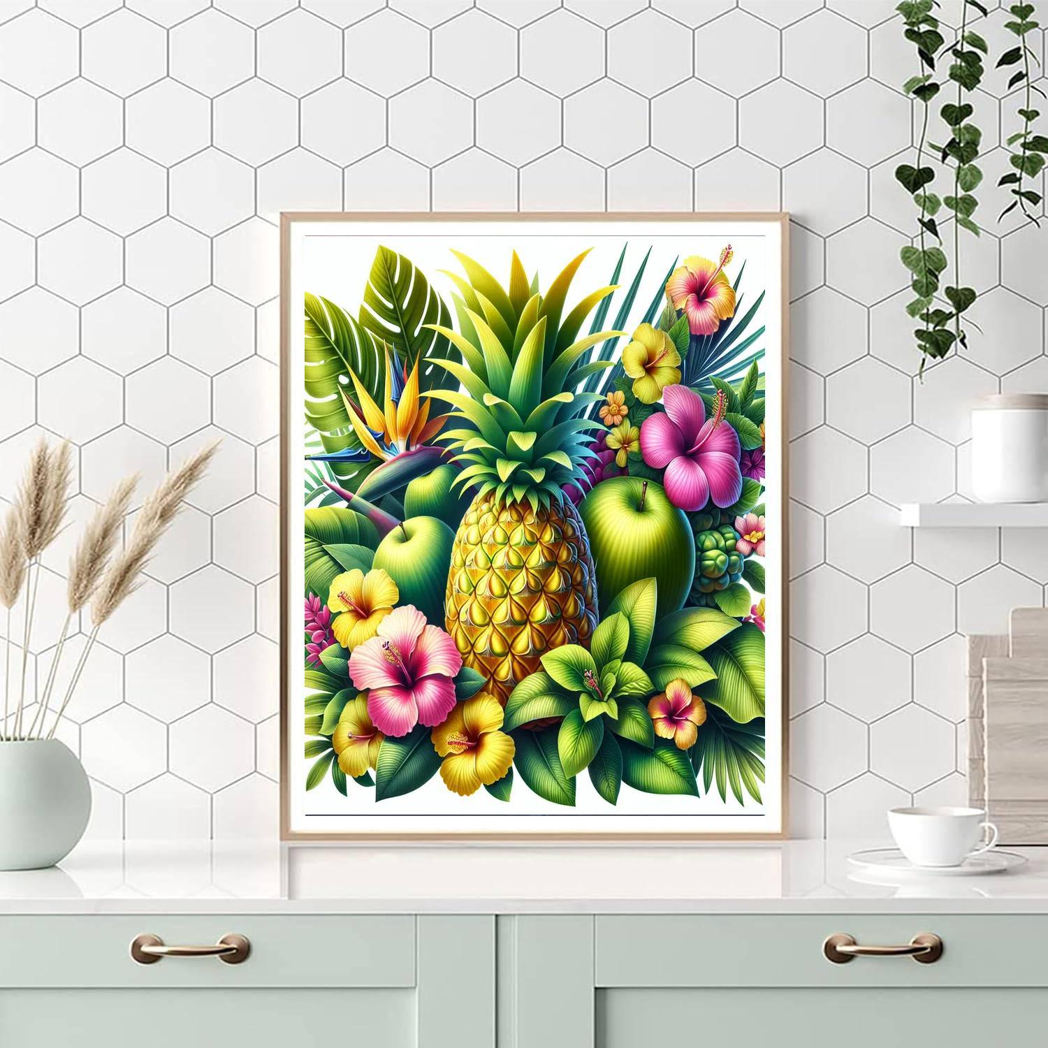 Pineapple Paradise Paint By Numbers Kits