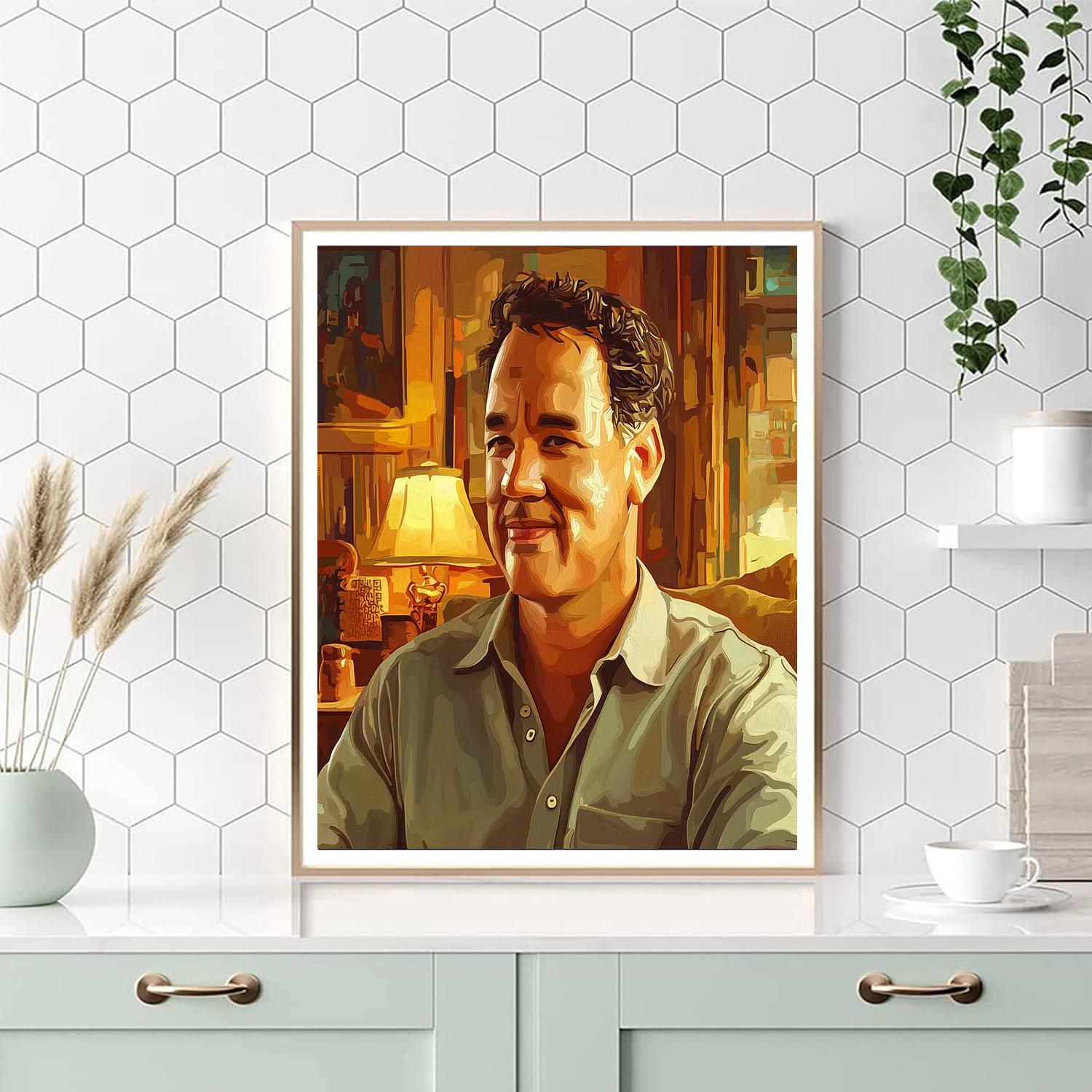 Tom Hanks: The Heartbeat Of Hollywood's Everyman Numbered Painting Kits