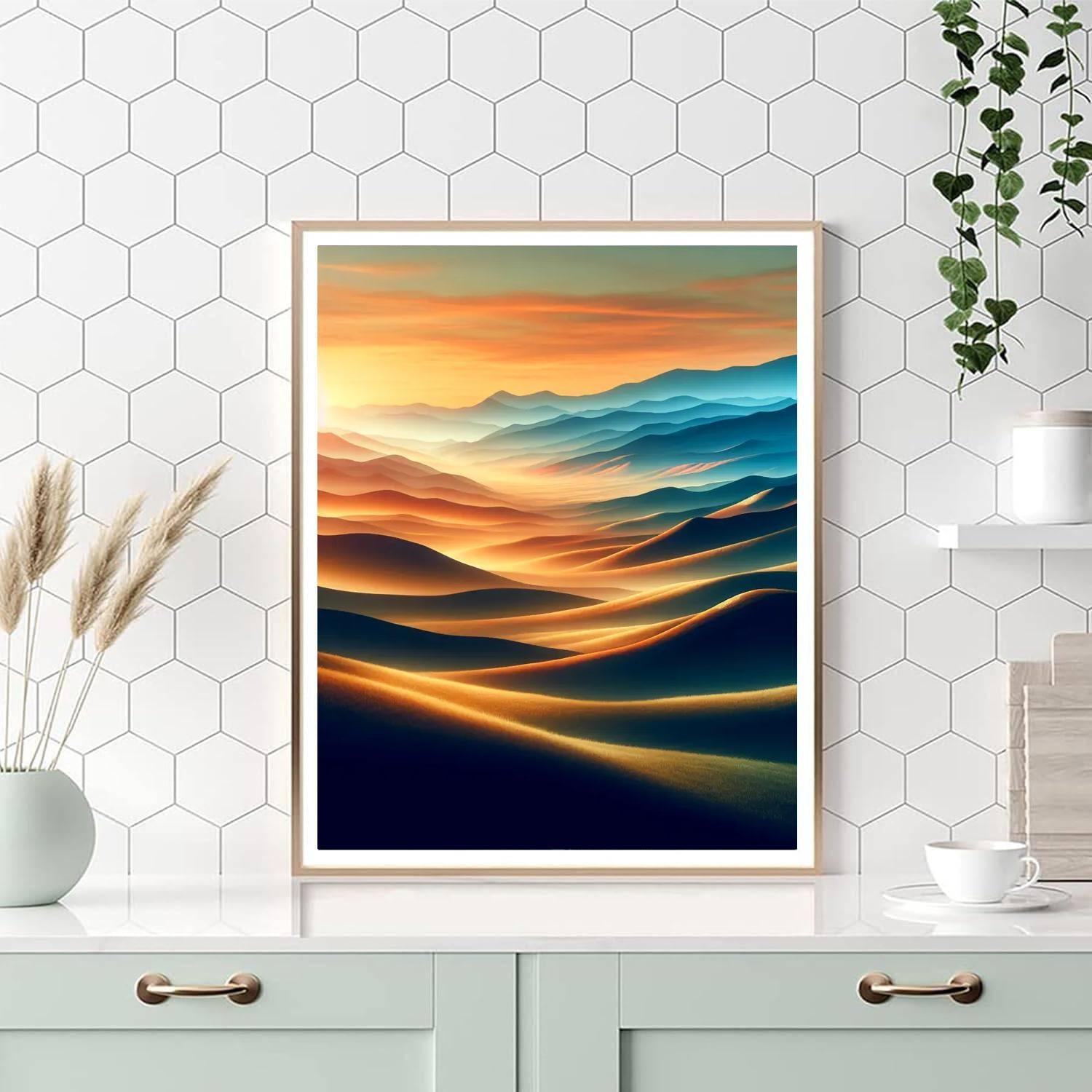 Dreamy Sunrise Serenity Paint By Numbers Kits