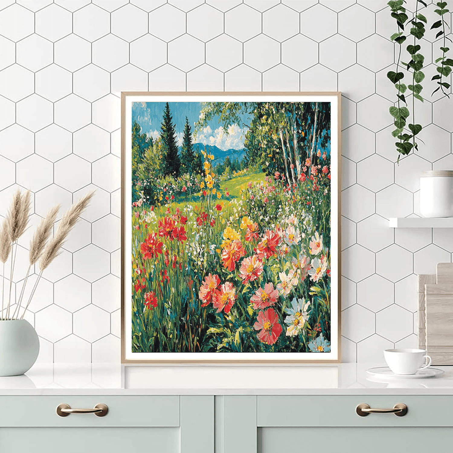Claude Monet Inspired Eternal Garden  Paint By Numbers Kits