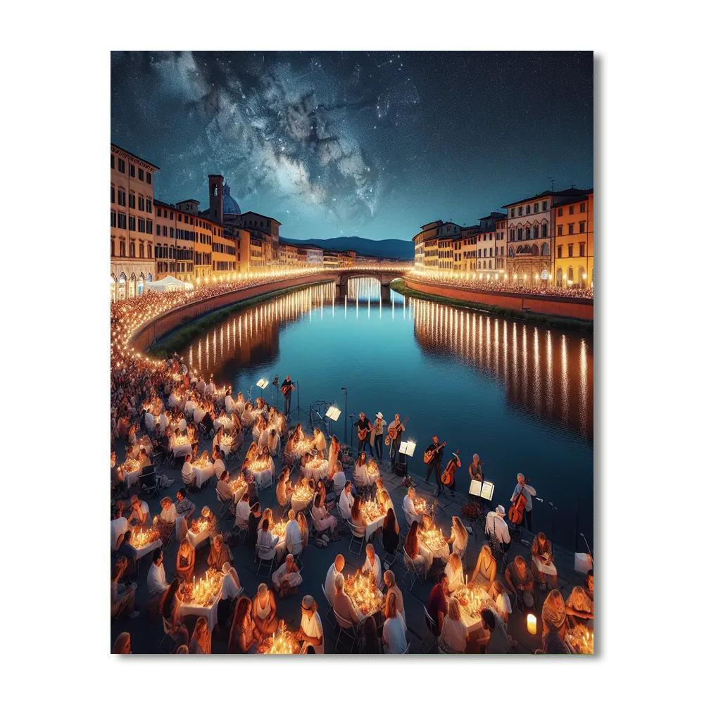 Luminara Festival - Italy Paint By Color