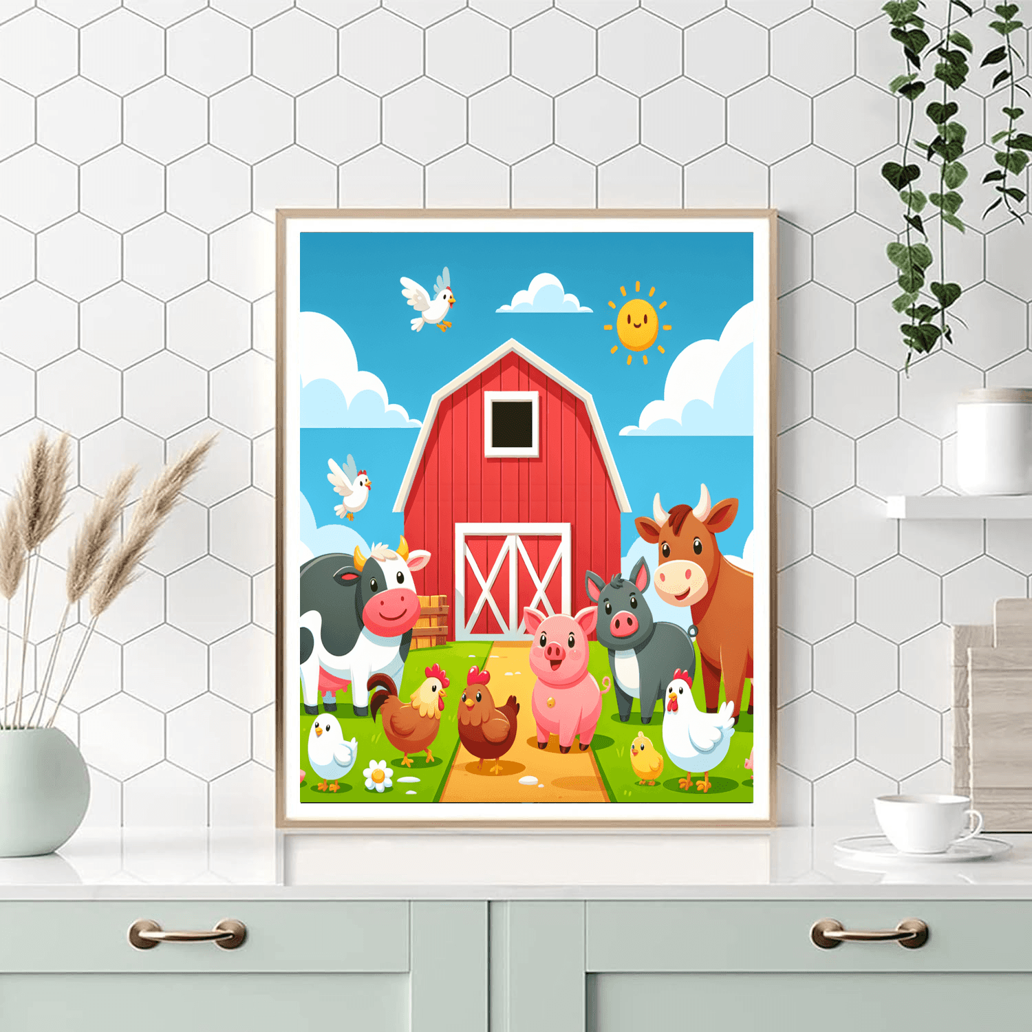Charming Farm Adventures Paint By Number