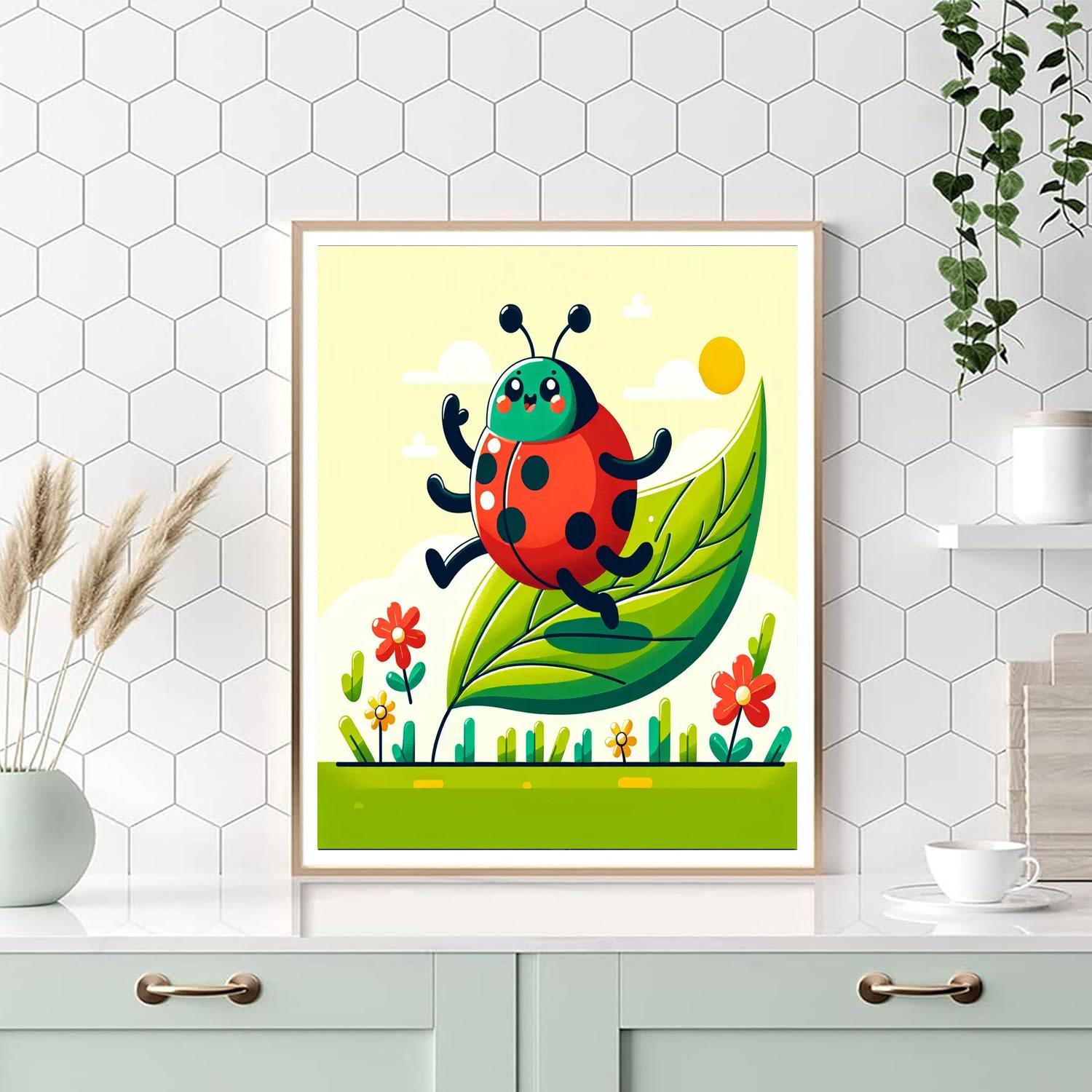 Dancing Ladybug Adventure Paint By Number