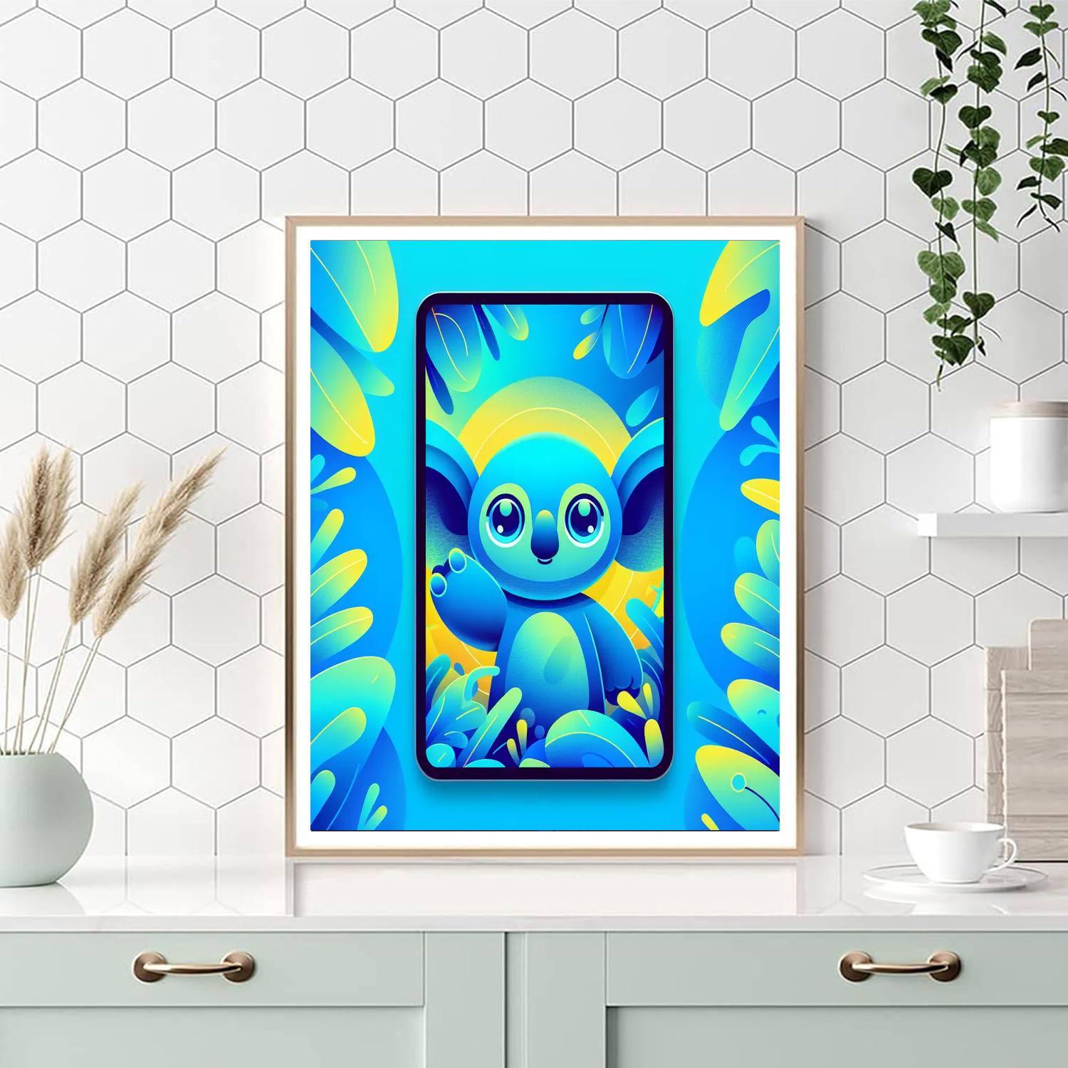 Stitch Joyful Adventure Painting Number Kit