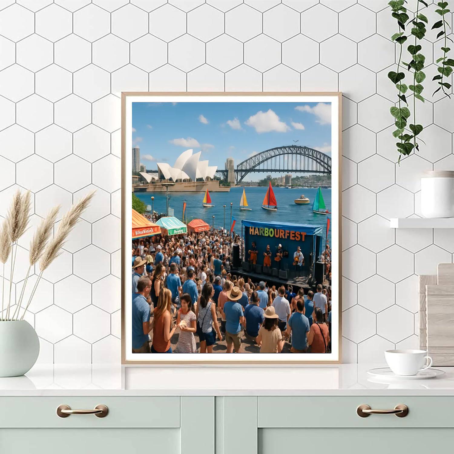 Harbourfest - Australia Paint By Numbers Kits