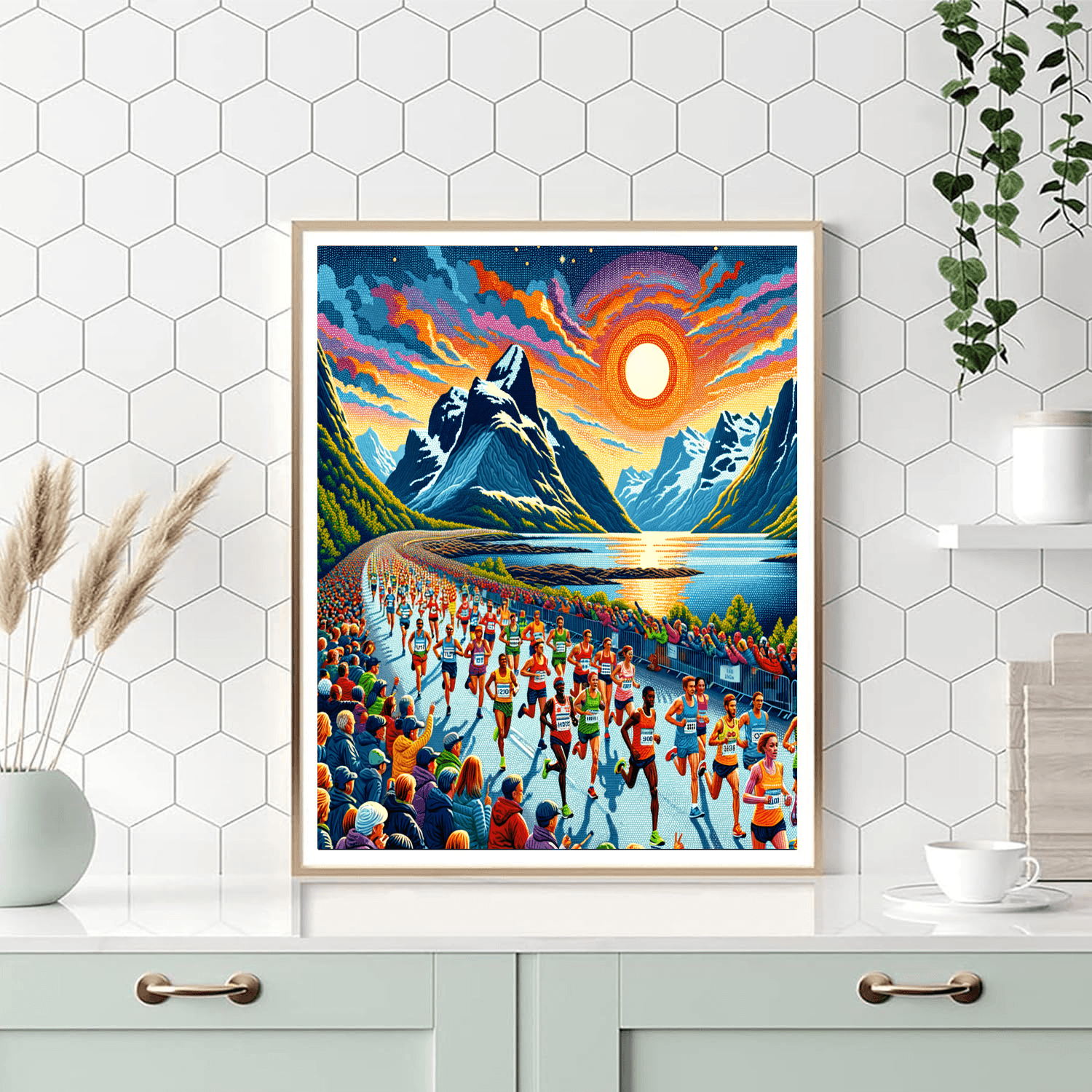 Midnight Sun Marathon - Norway Paint By Number